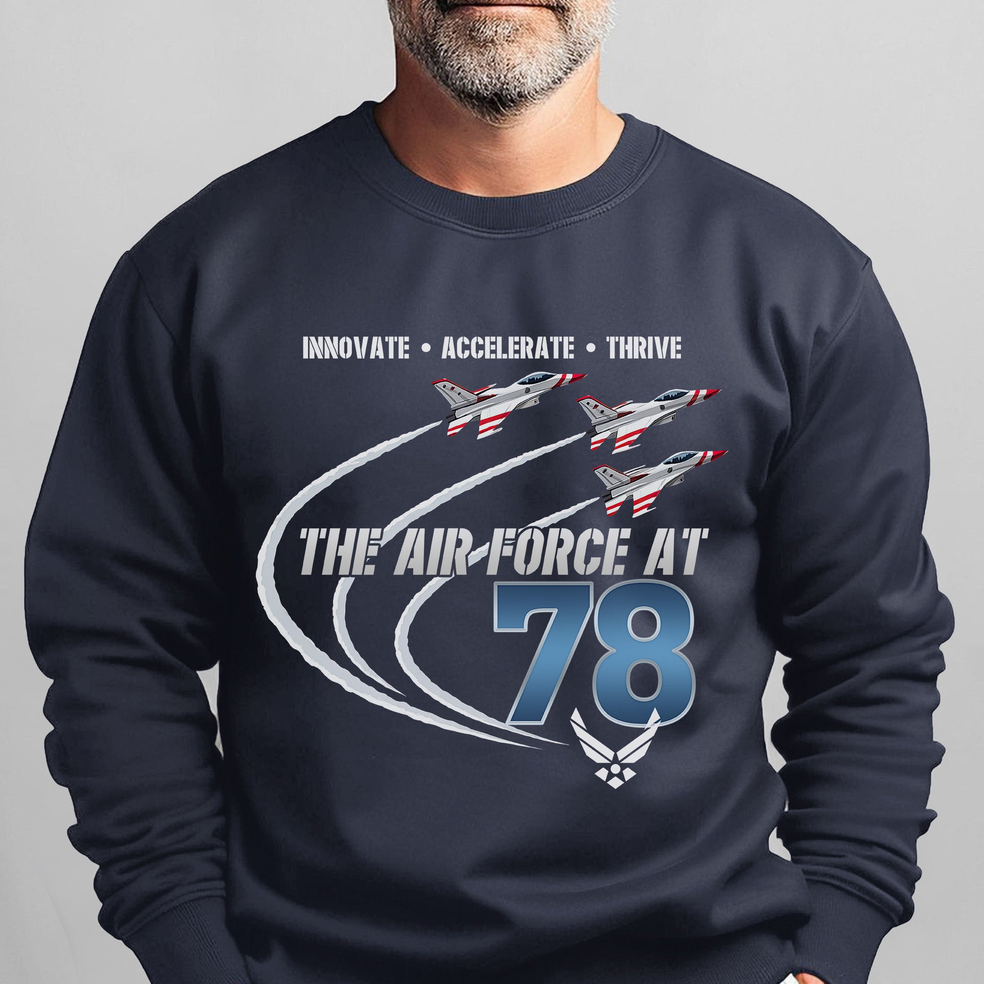 Air Force at 78 Innovate Accelerate Sweatshirt