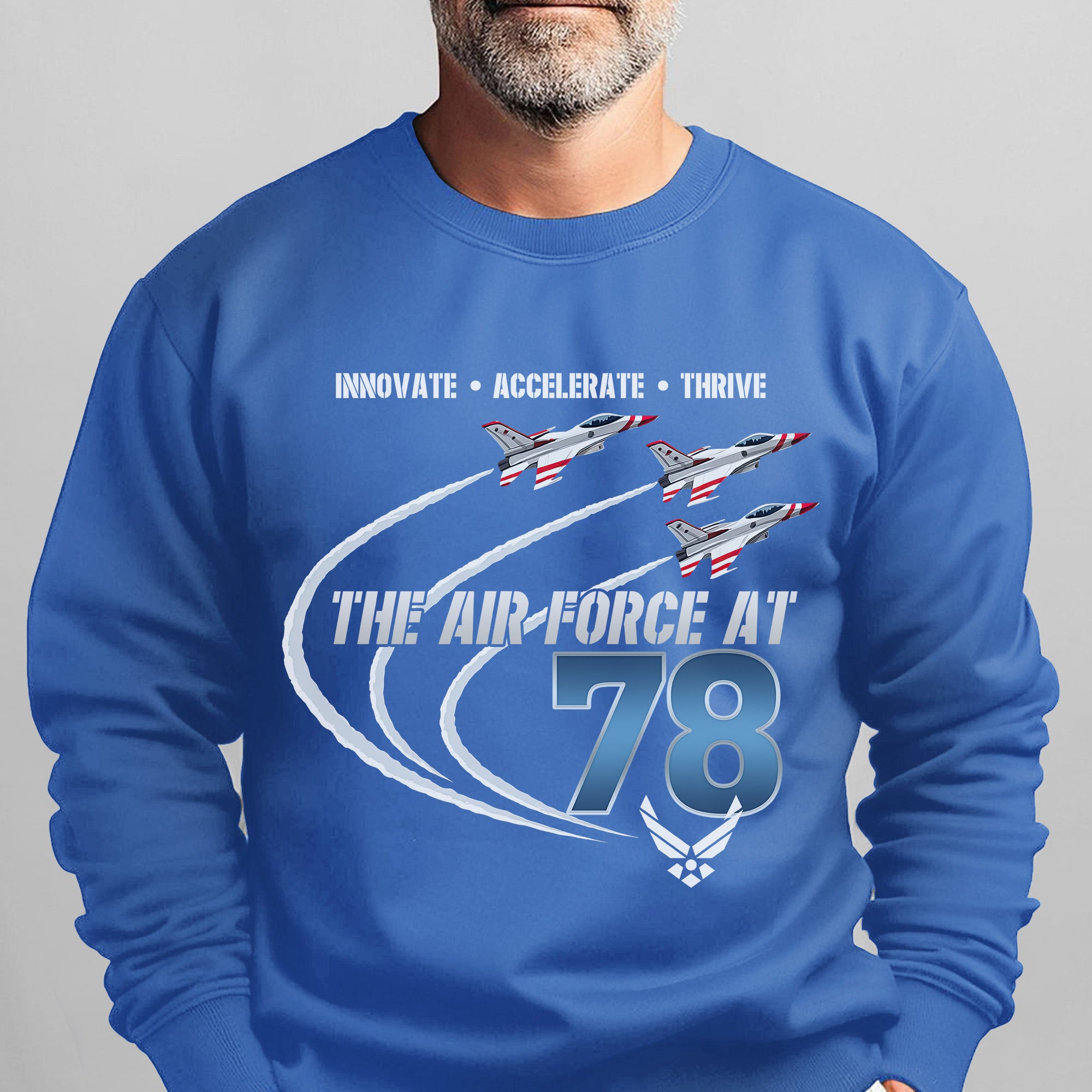 Air Force at 78 Innovate Accelerate Sweatshirt