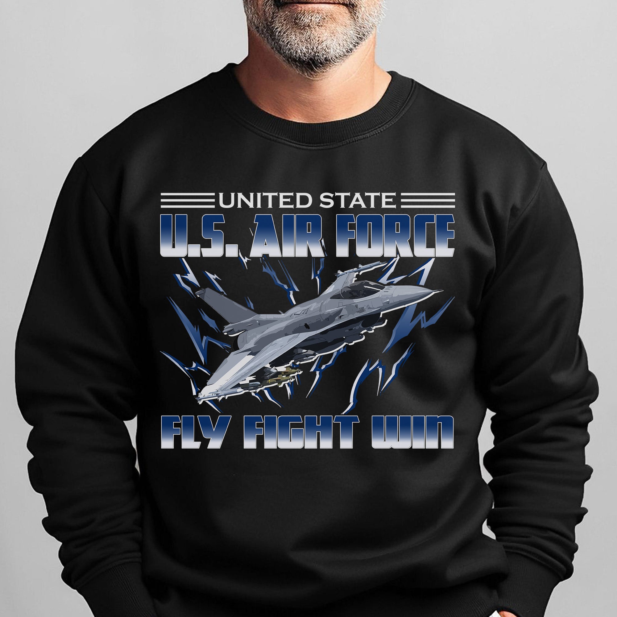 United States Air Force Fly Fight Win Sweatshirt