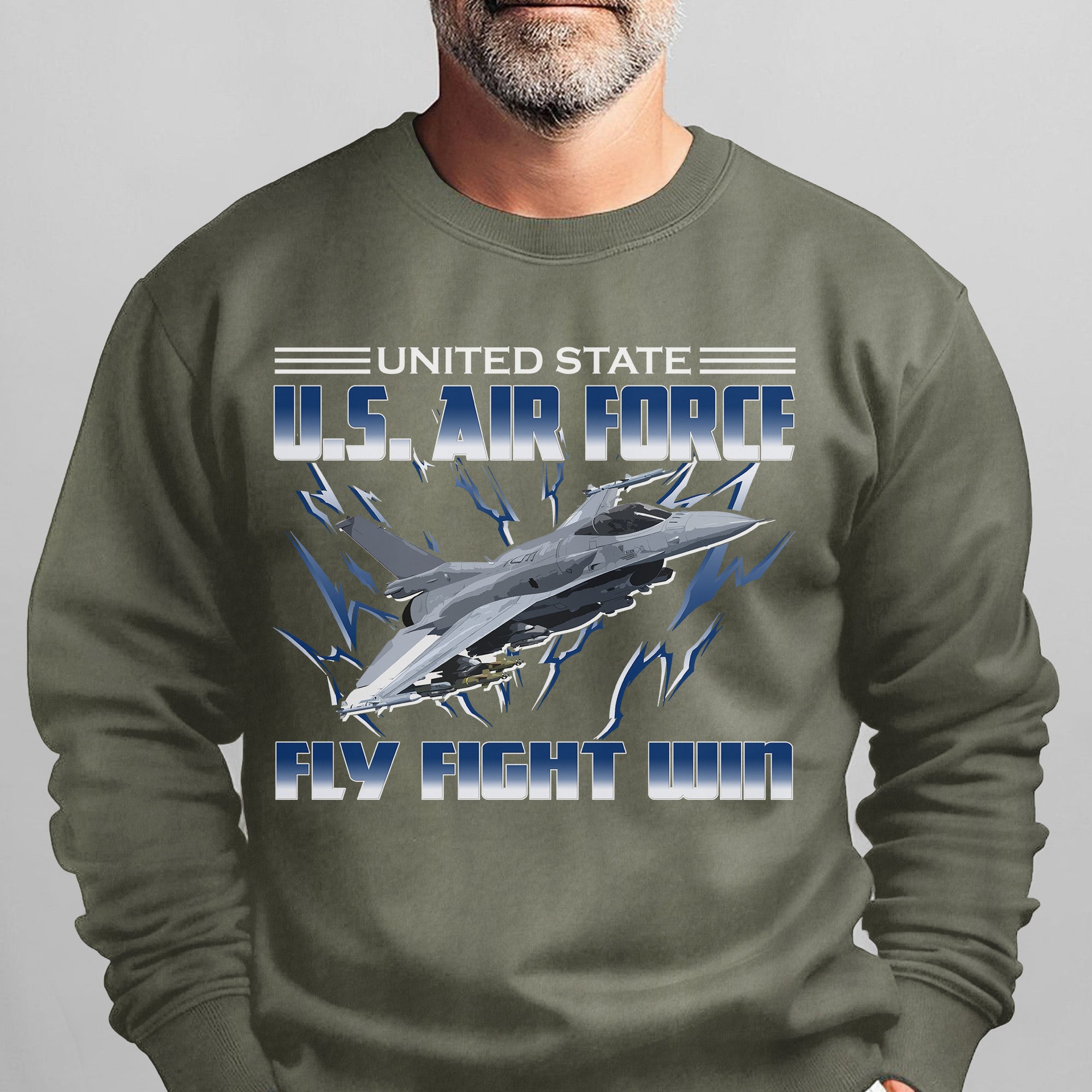 United States Air Force Fly Fight Win Sweatshirt