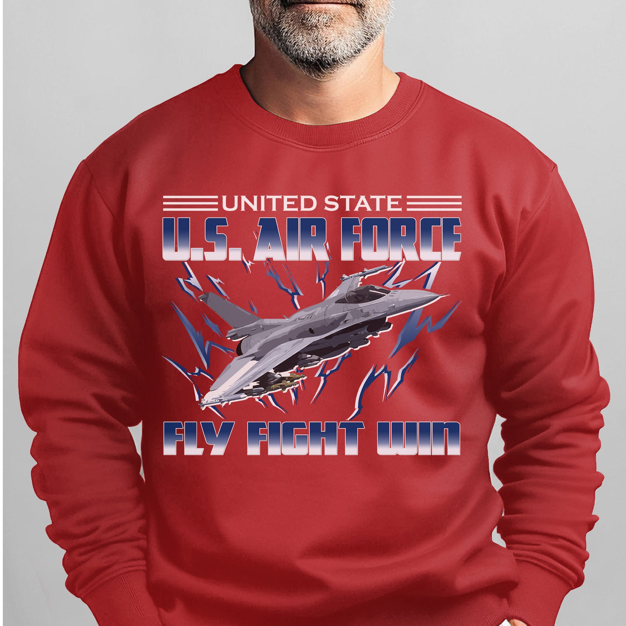 United States Air Force Fly Fight Win Sweatshirt