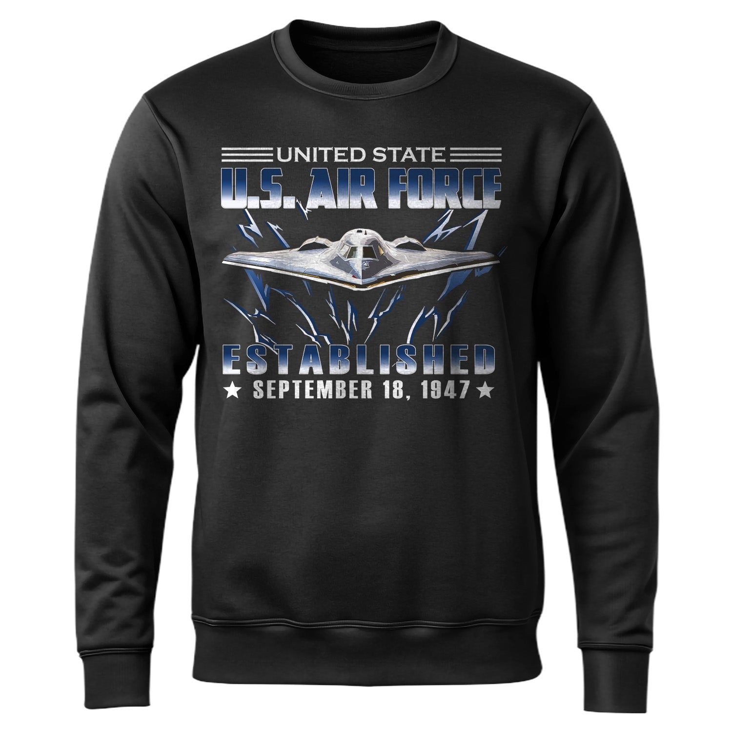US Air Force Established September 18 Sweatshirt