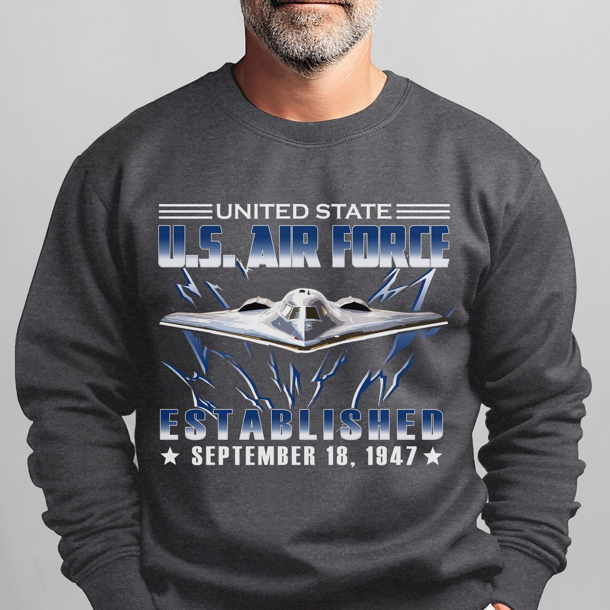 US Air Force Established September 18 Sweatshirt
