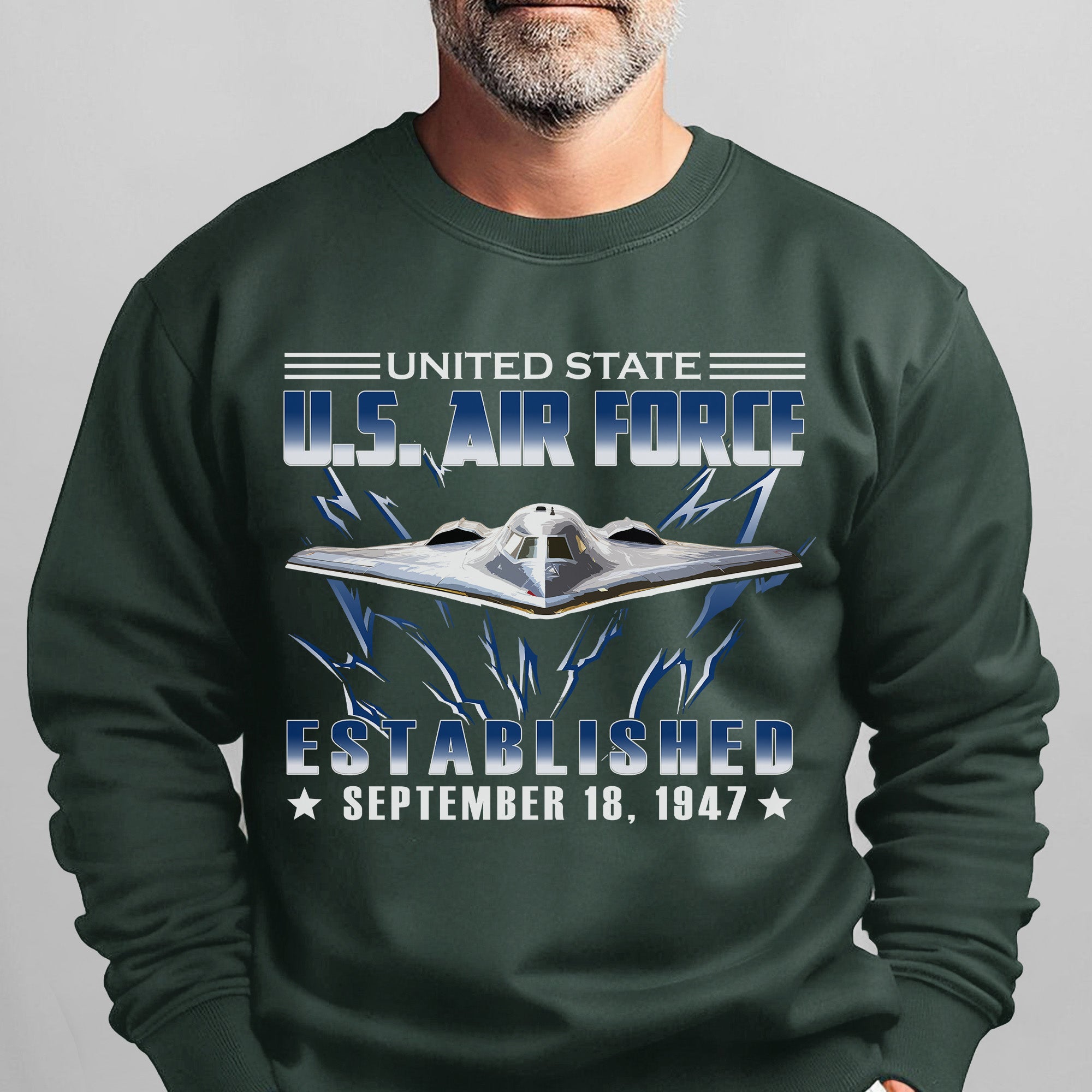 US Air Force Established September 18 Sweatshirt