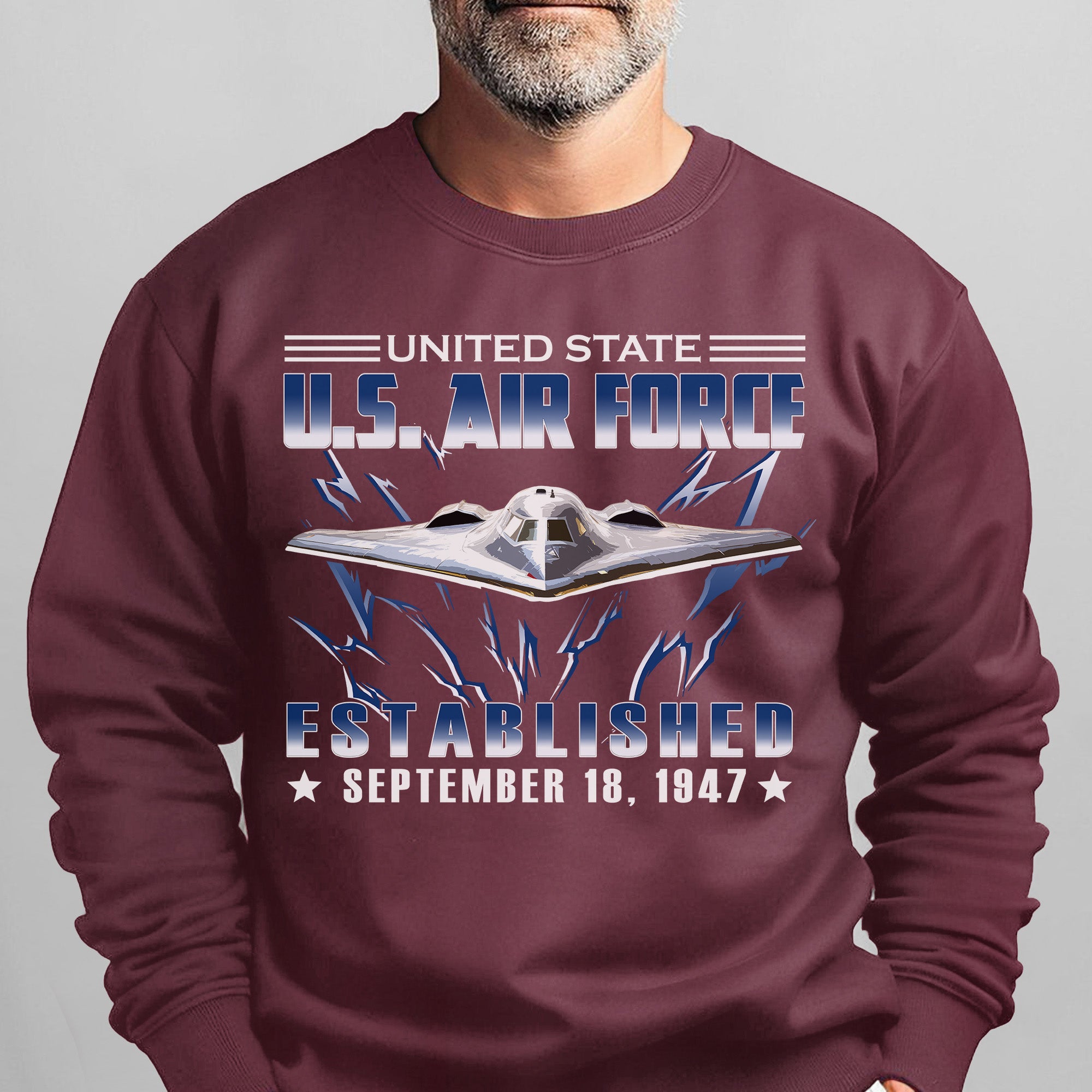 US Air Force Established September 18 Sweatshirt