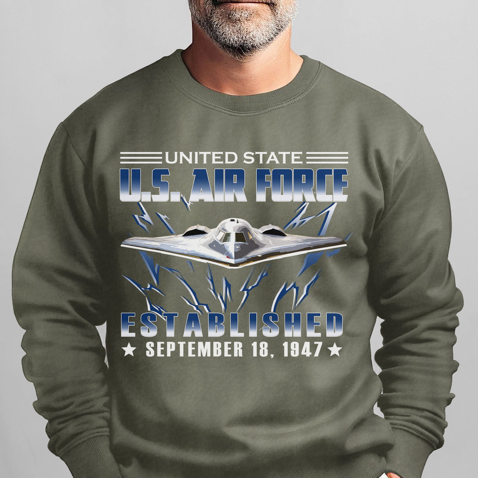 US Air Force Established September 18 Sweatshirt