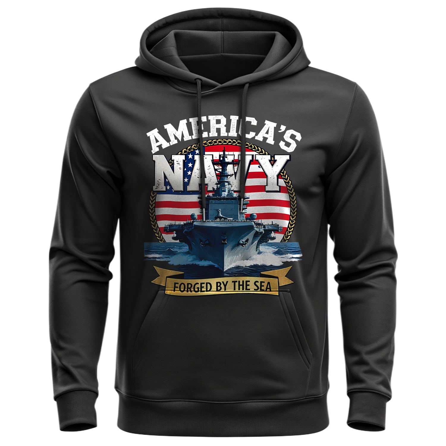 America's Navy Force by the Sea Proud US Hoodie