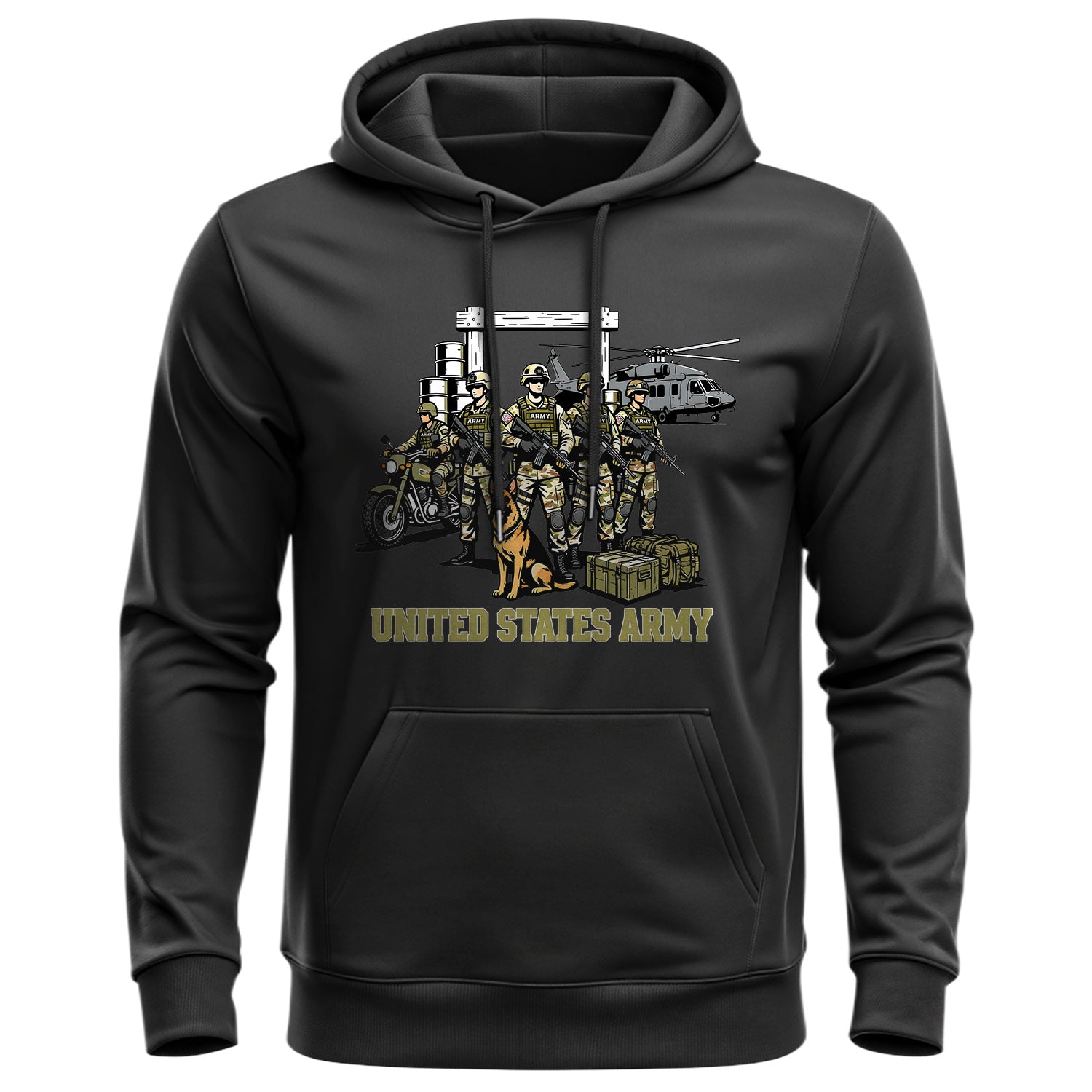United States Army Proud US Military honor Hoodie