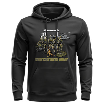 United States Army Proud US Military honor Hoodie