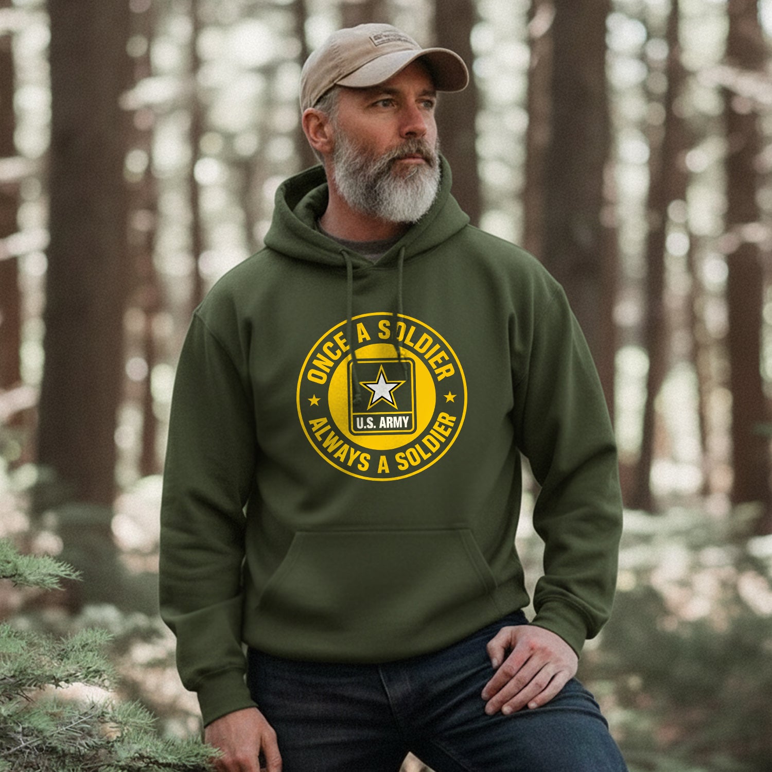 Once a Soldier Always a Soldier US Army Hoodie