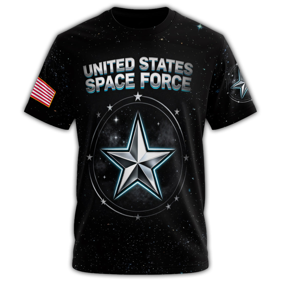 USSF Est 2019 Space Force All-over Print T-Shirt