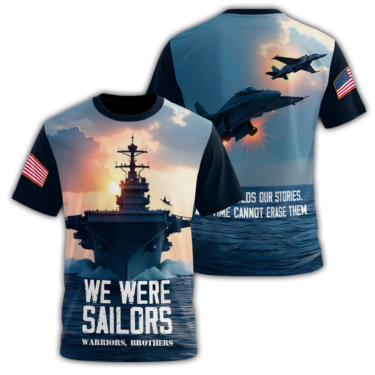 We Were Sailors Warriors All-over Print T-Shirt Main image