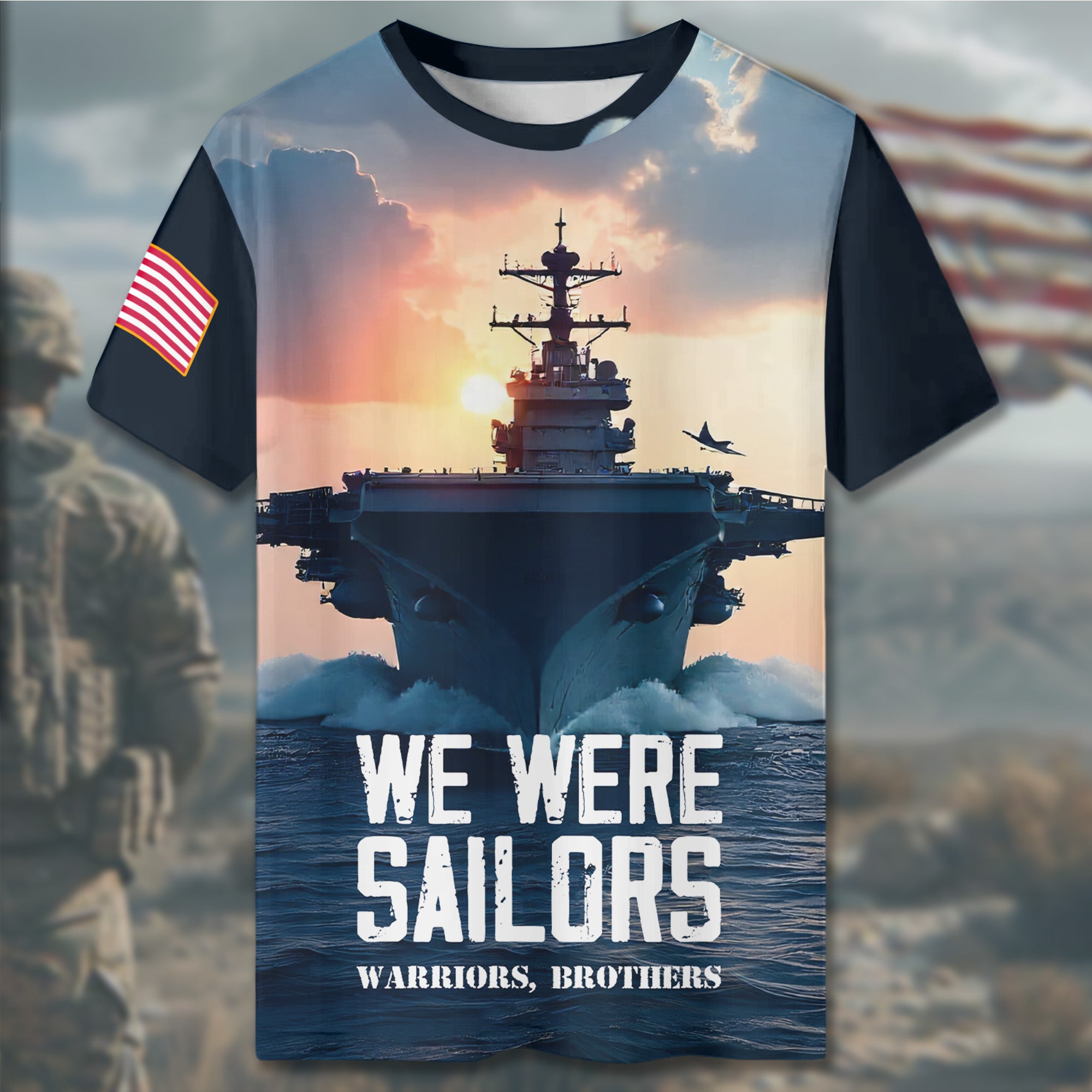 We Were Sailors Warriors All-over Print T-Shirt