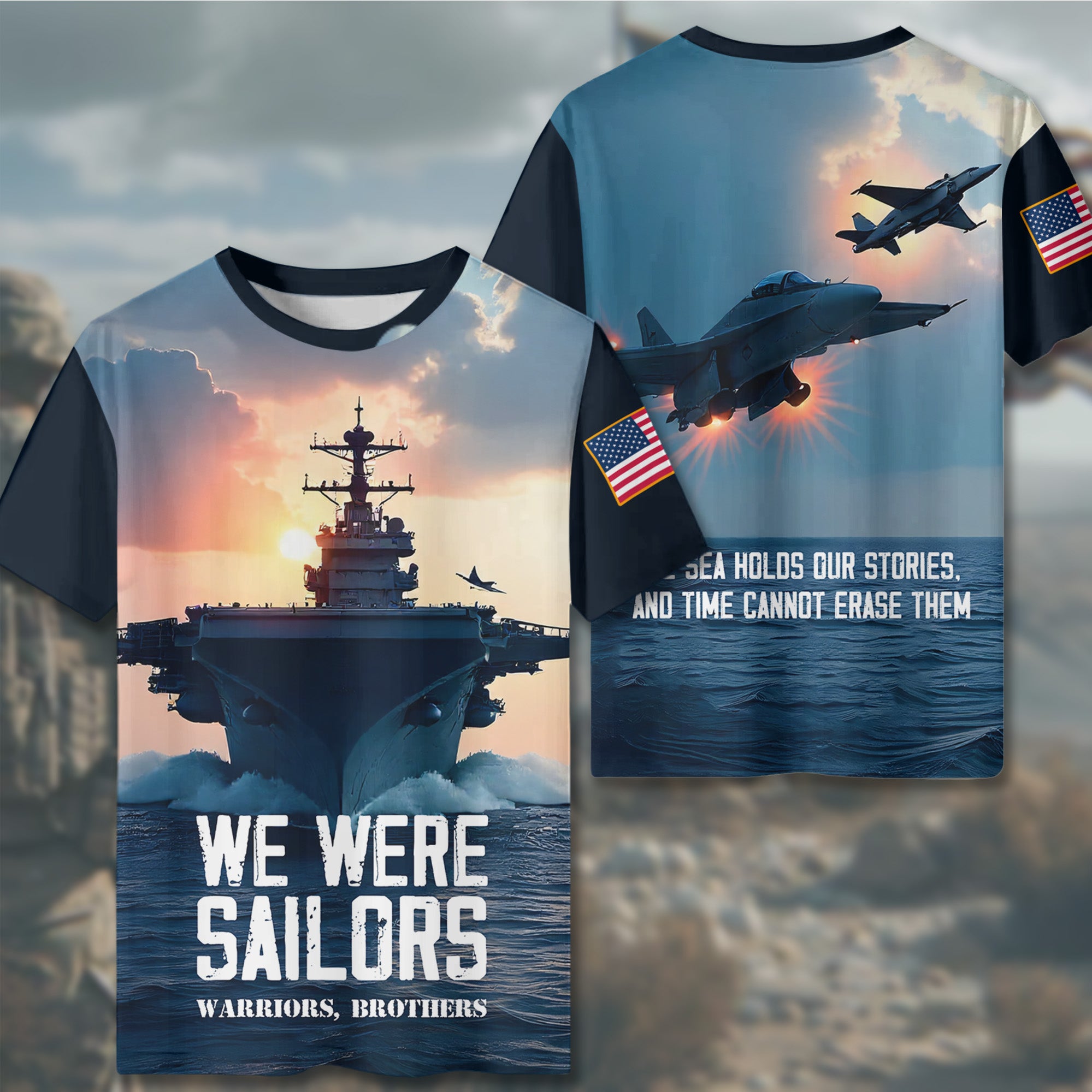 We Were Sailors Warriors All-over Print T-Shirt