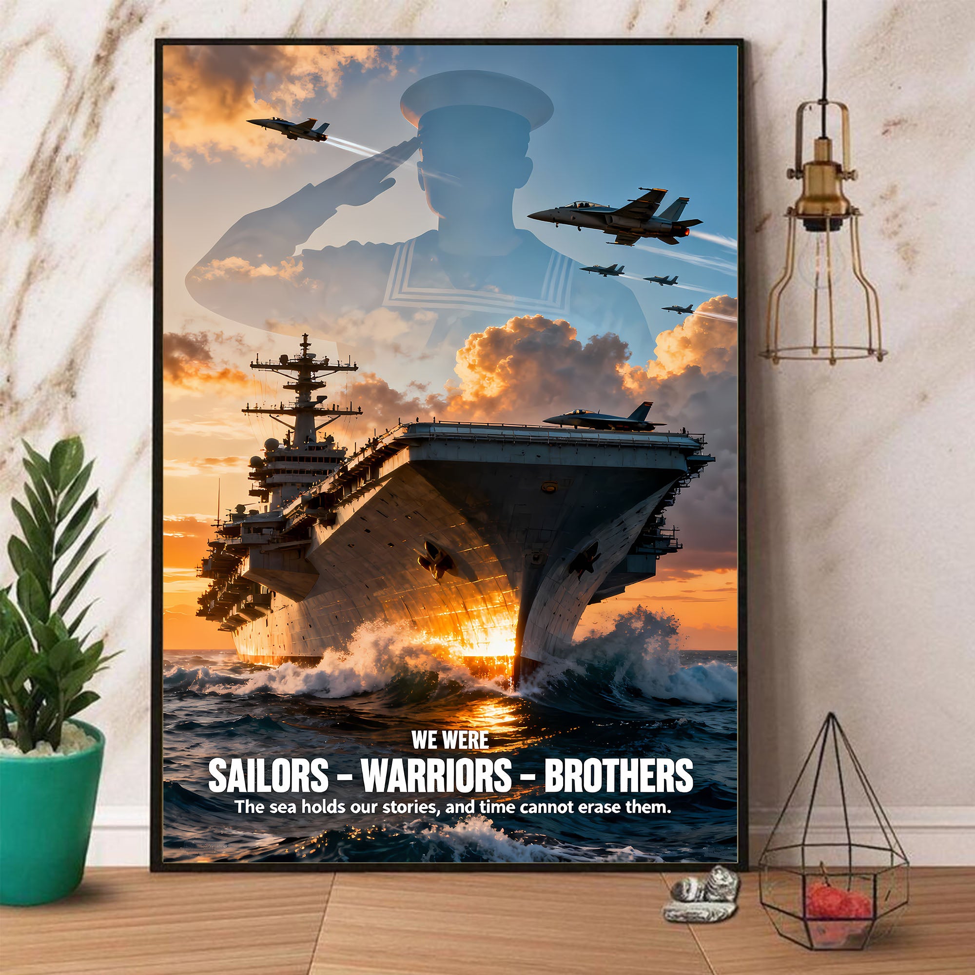 Proud US Navy Veteran Poster