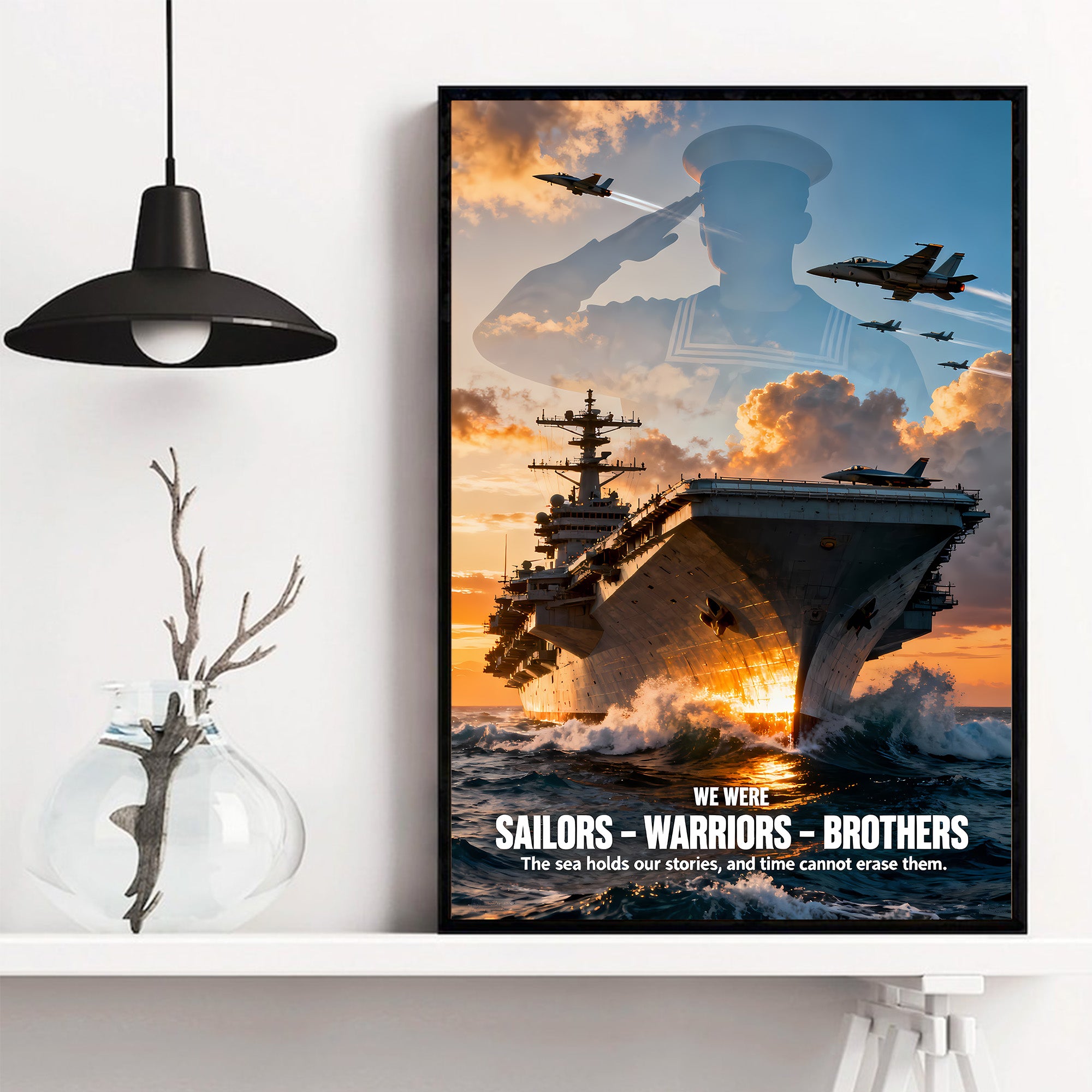 Proud US Navy Veteran Poster