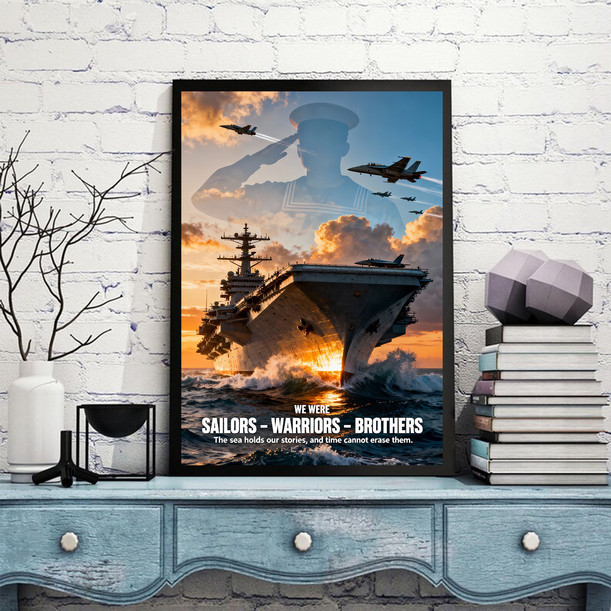Proud US Navy Veteran Poster