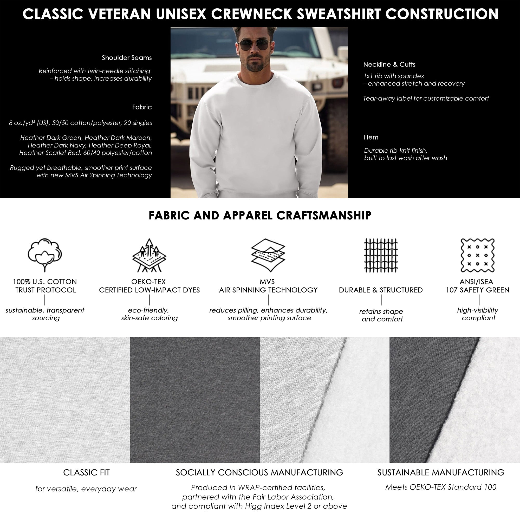 Since 1775 This We’ll Defend United States Army Proud US Military Veteran Honor Courage Sweatshirt