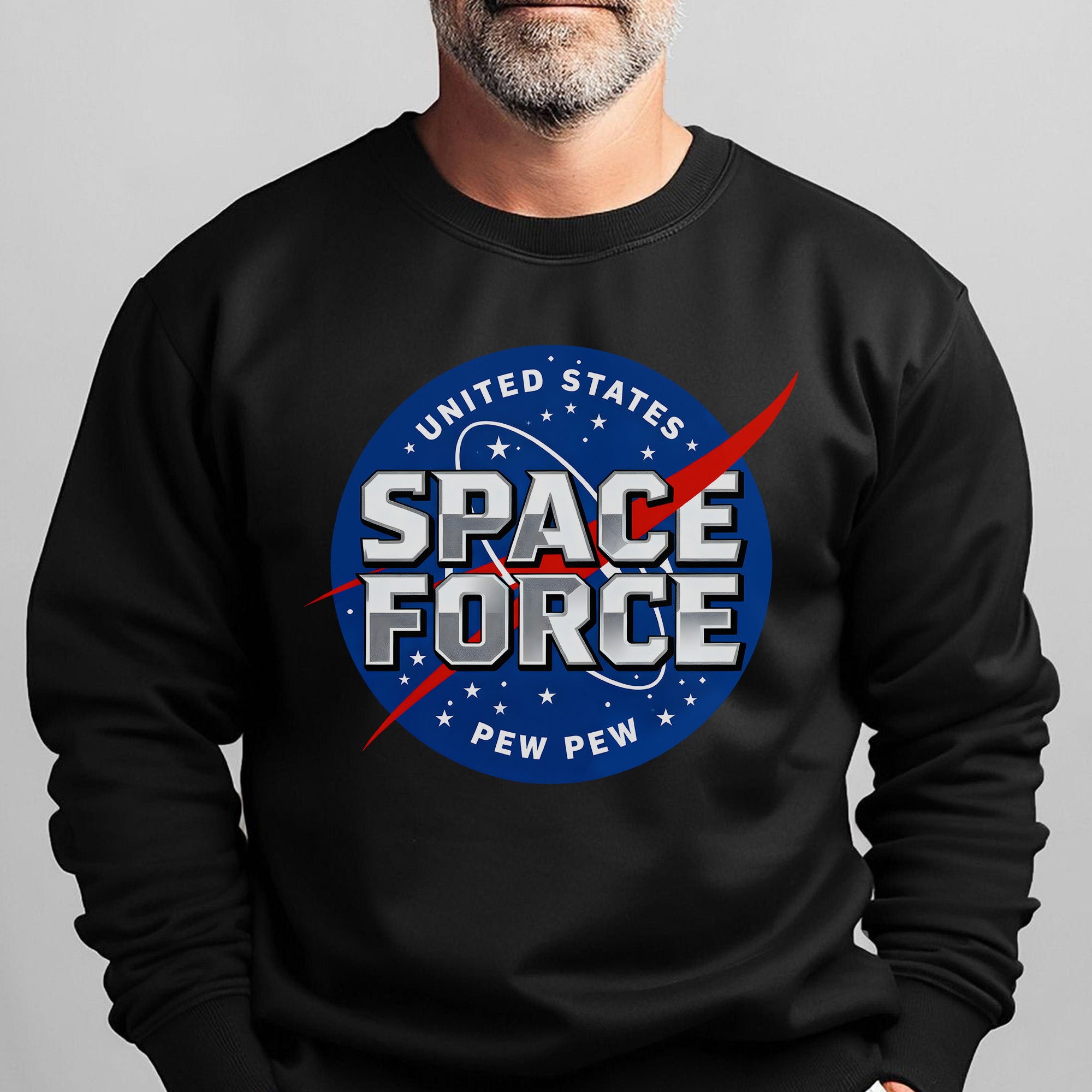 United States Space Force Pew Pew Proud Sweatshirt
