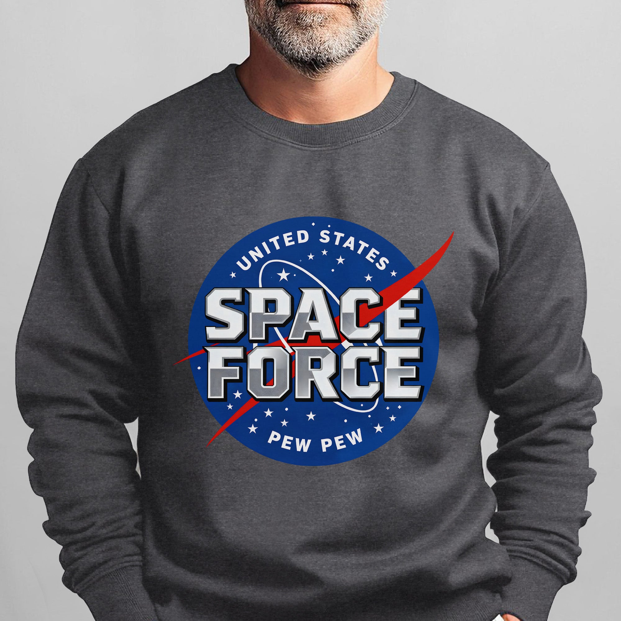 United States Space Force Pew Pew Proud Sweatshirt