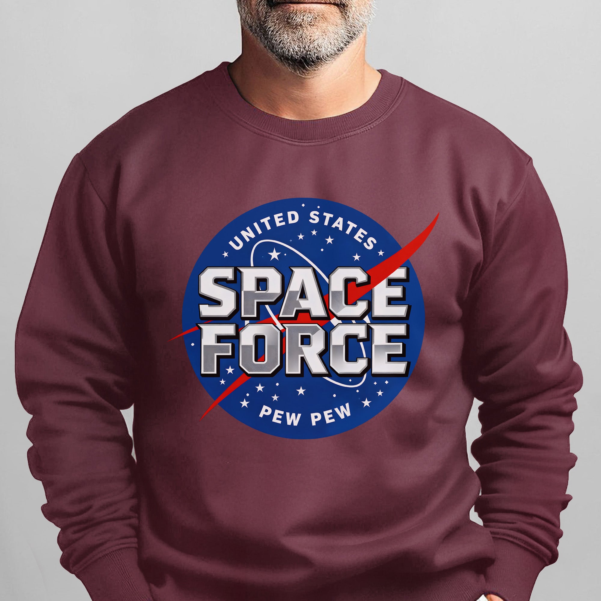 United States Space Force Pew Pew Proud Sweatshirt