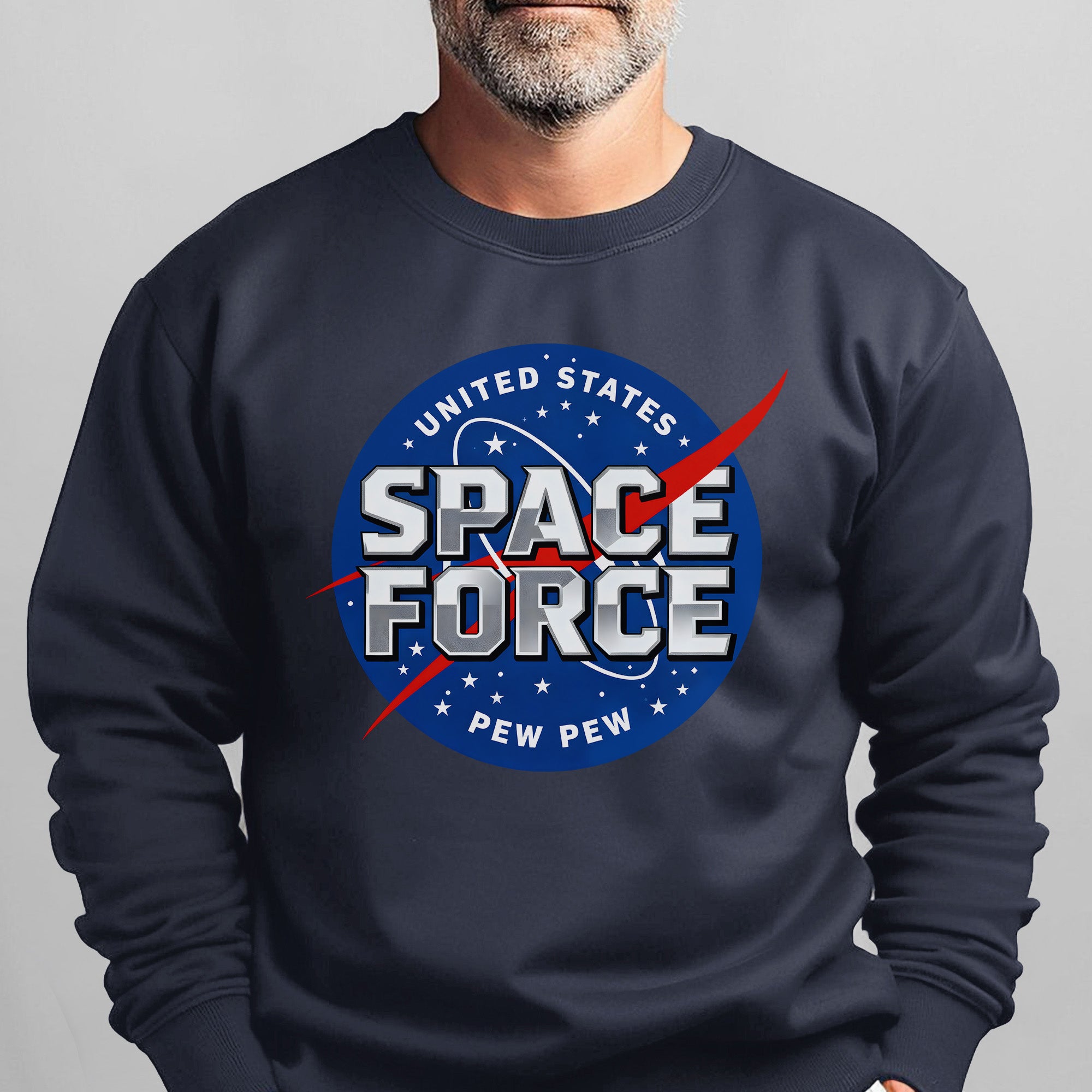United States Space Force Pew Pew Proud Sweatshirt