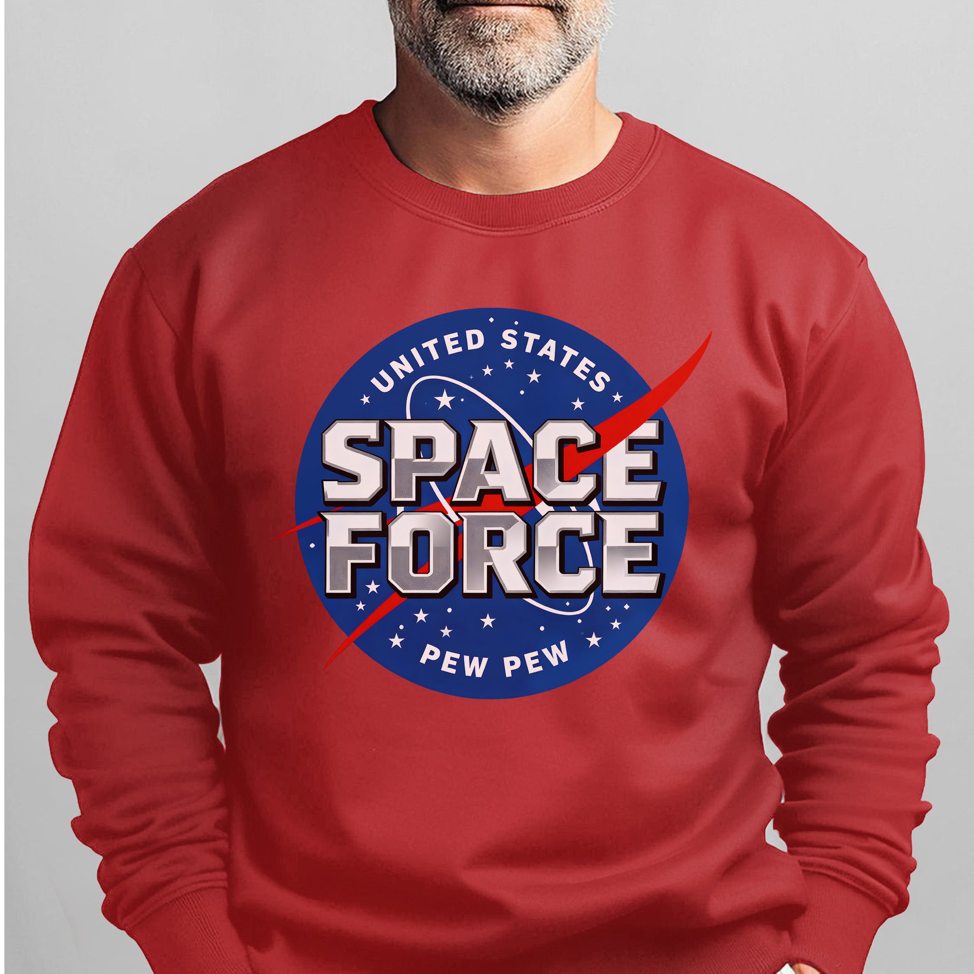 United States Space Force Pew Pew Proud Sweatshirt