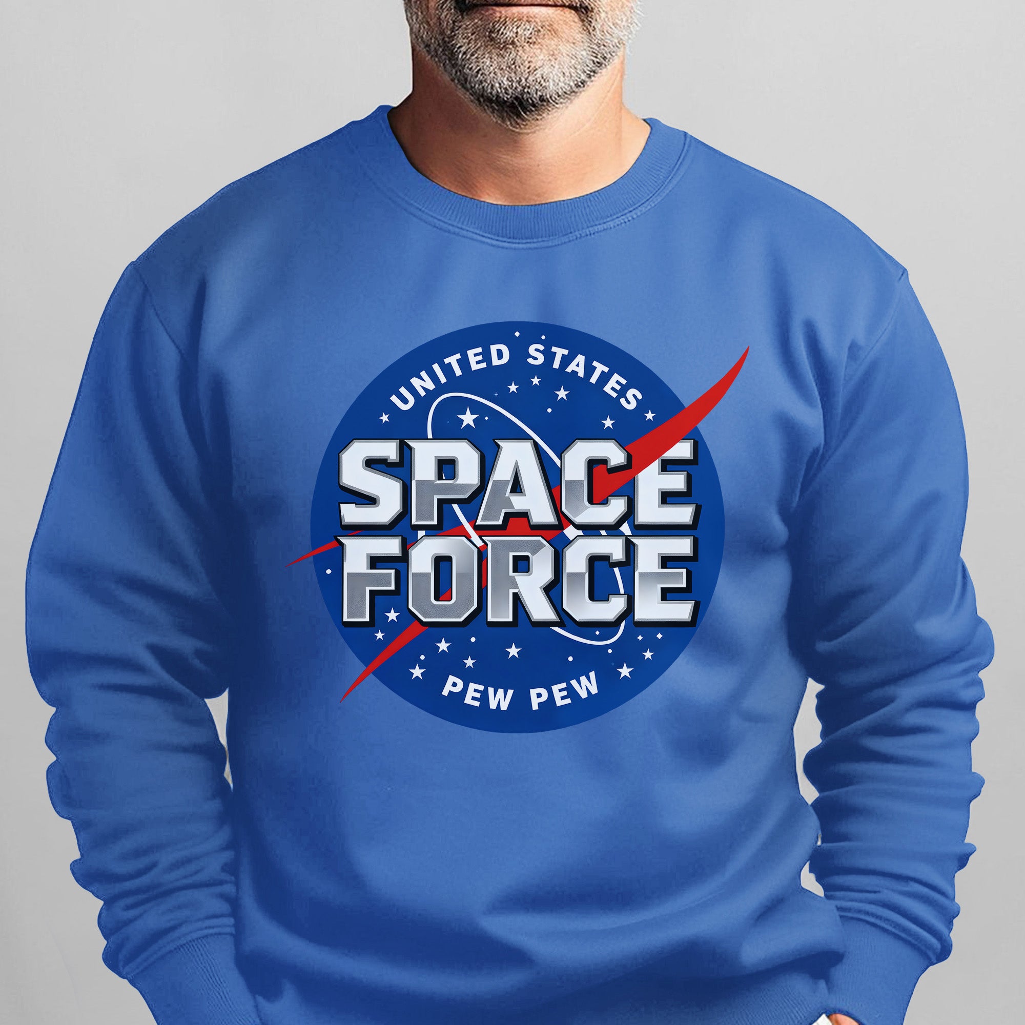United States Space Force Pew Pew Proud Sweatshirt