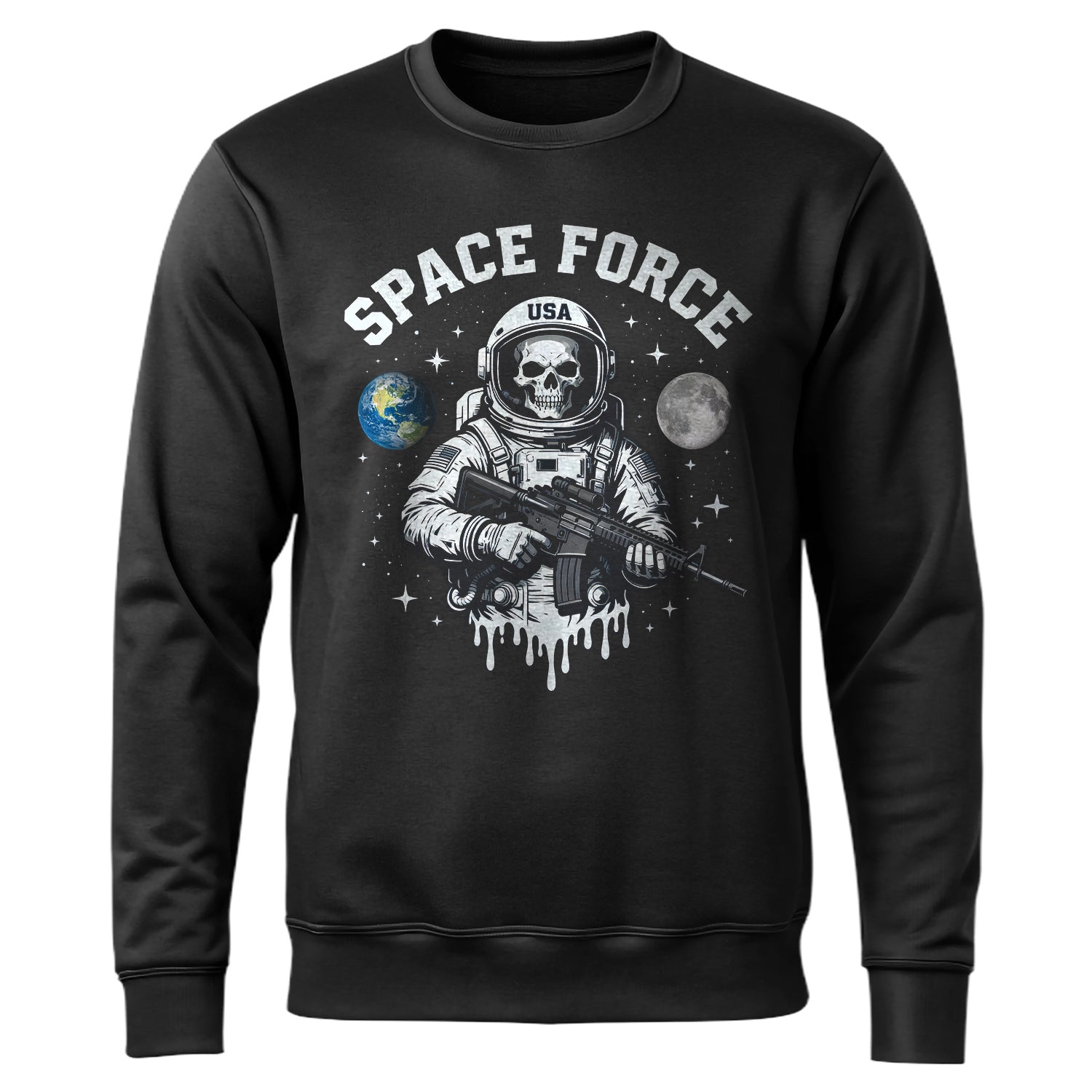 Space Force Proud US Military Veteran Sweatshirt
