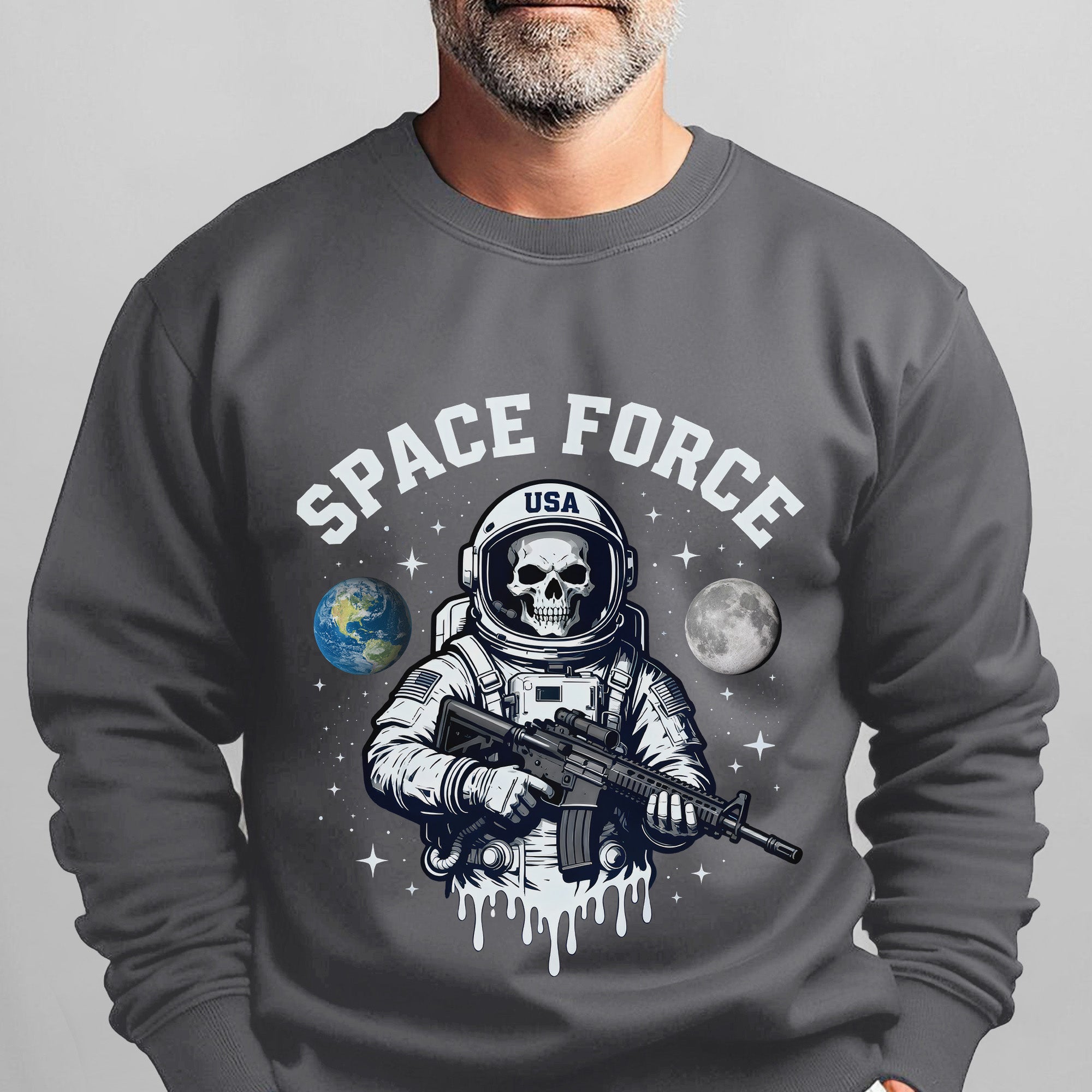 Space Force Proud US Military Veteran Sweatshirt