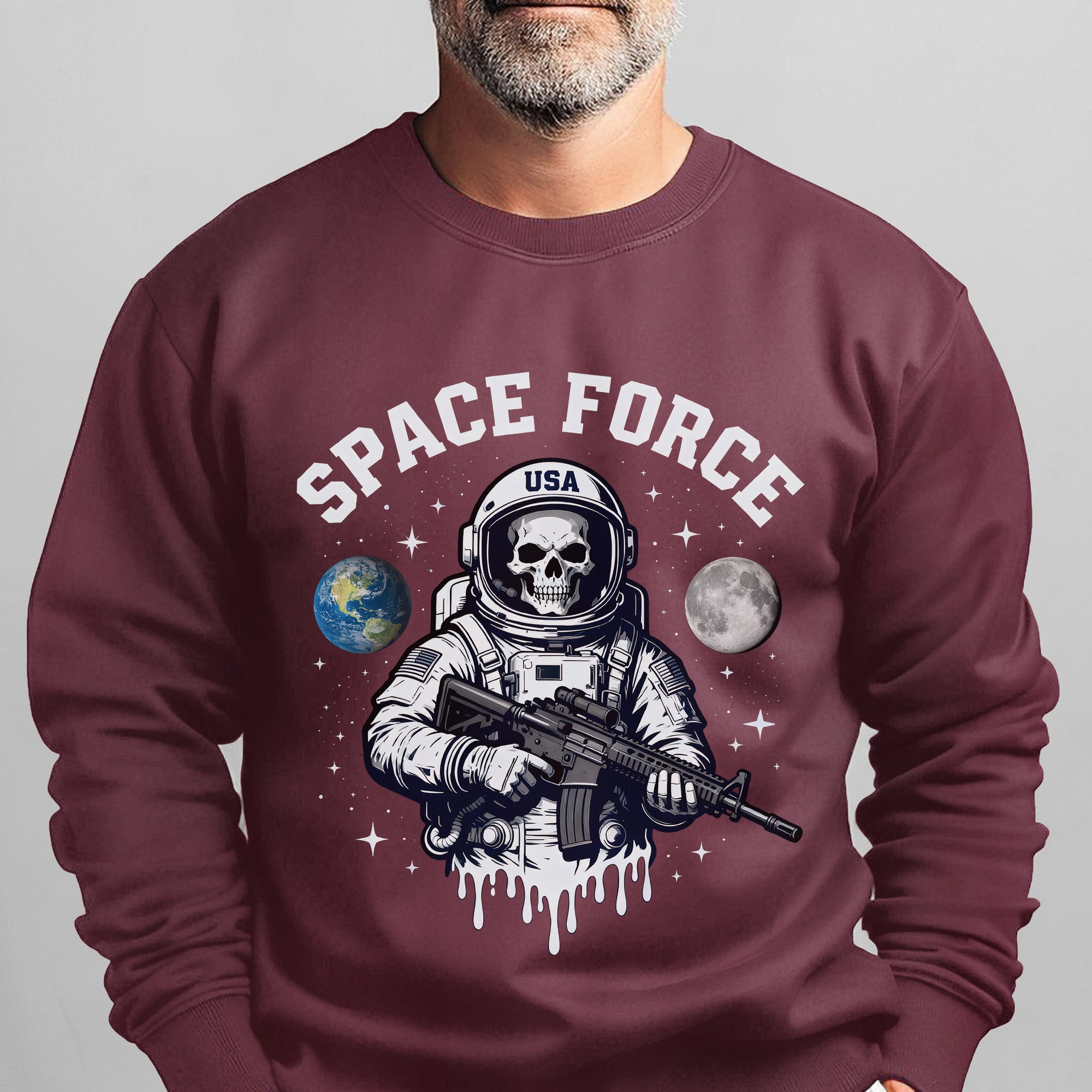 Space Force Proud US Military Veteran Sweatshirt