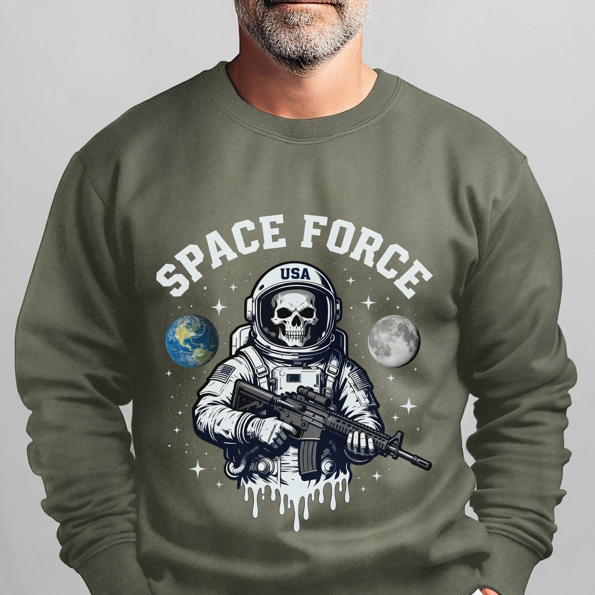 Space Force Proud US Military Veteran Sweatshirt