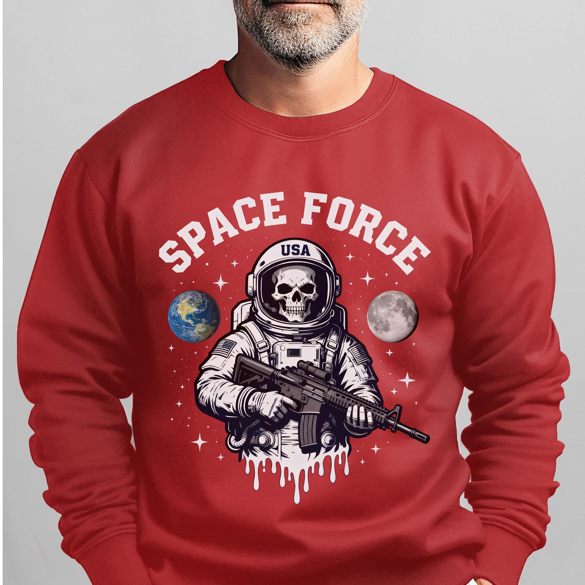 Space Force Proud US Military Veteran Sweatshirt
