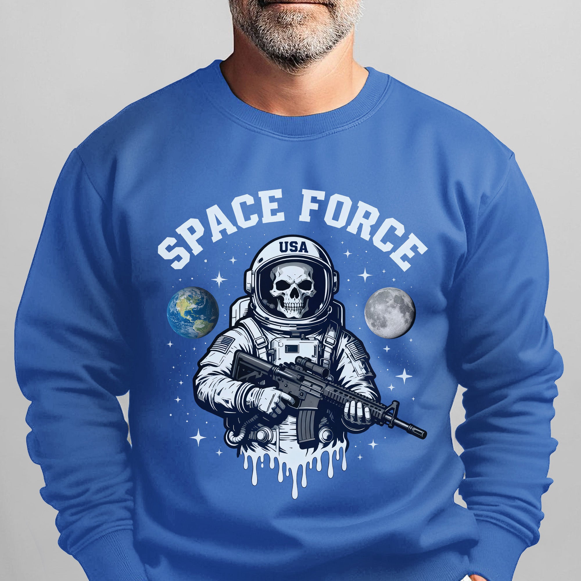 Space Force Proud US Military Veteran Sweatshirt