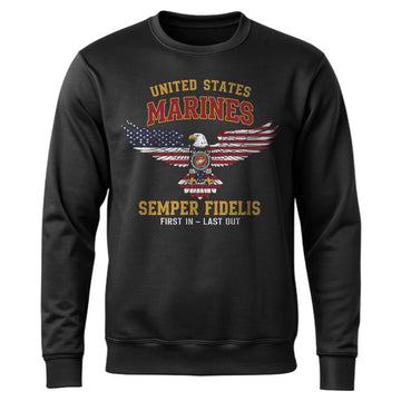United States Marines Semper Fidelis Sweatshirt