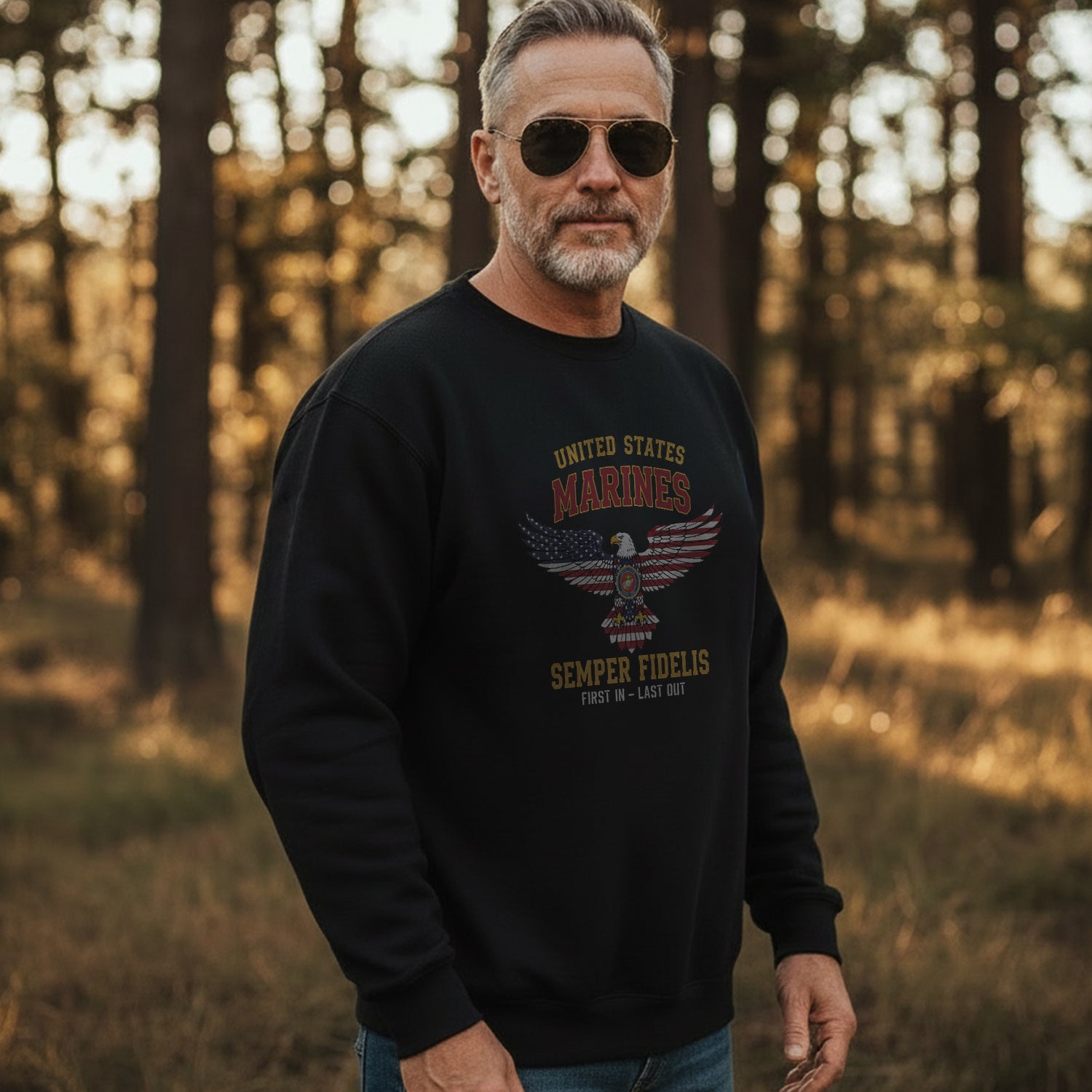 United States Marines Semper Fidelis Sweatshirt