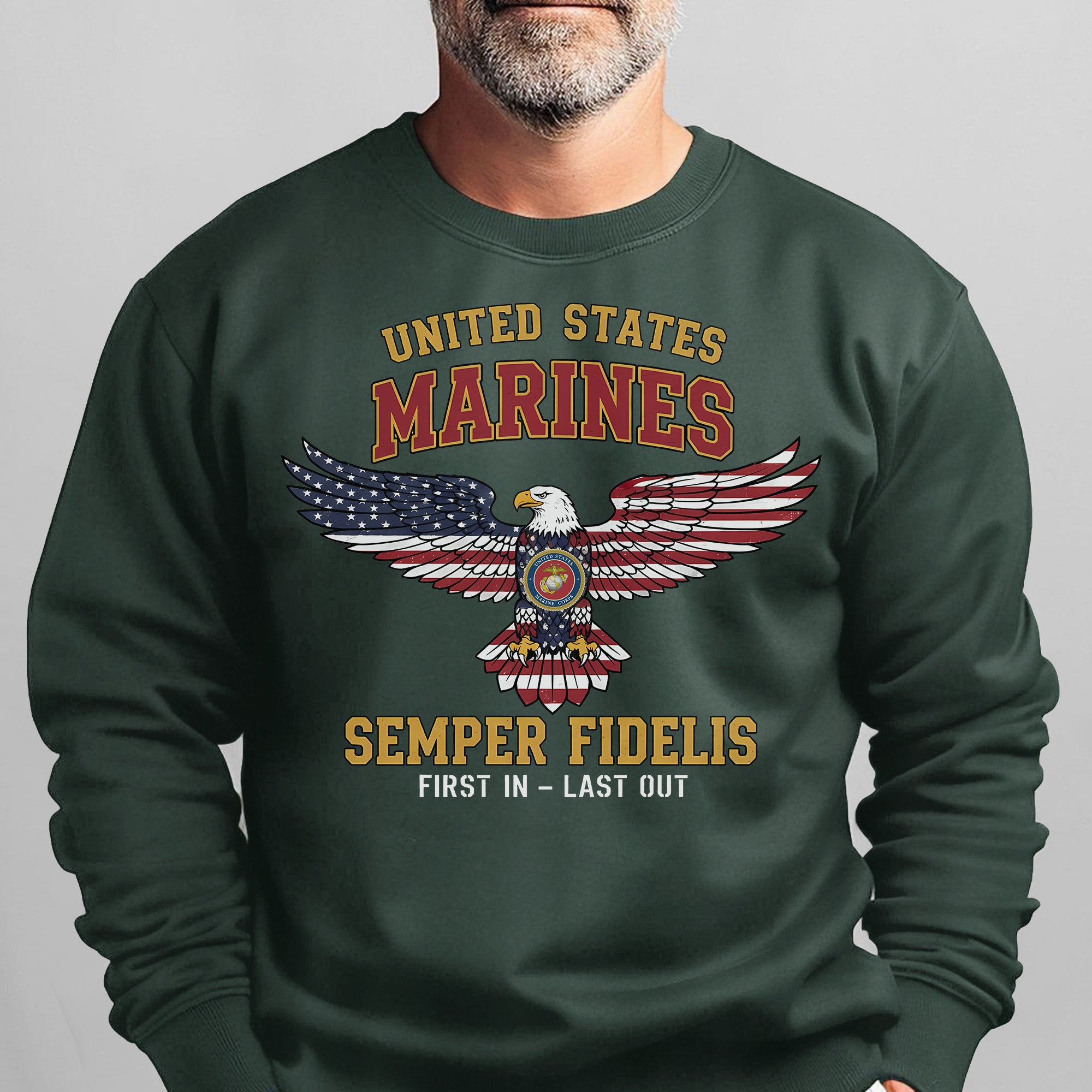 United States Marines Semper Fidelis Sweatshirt