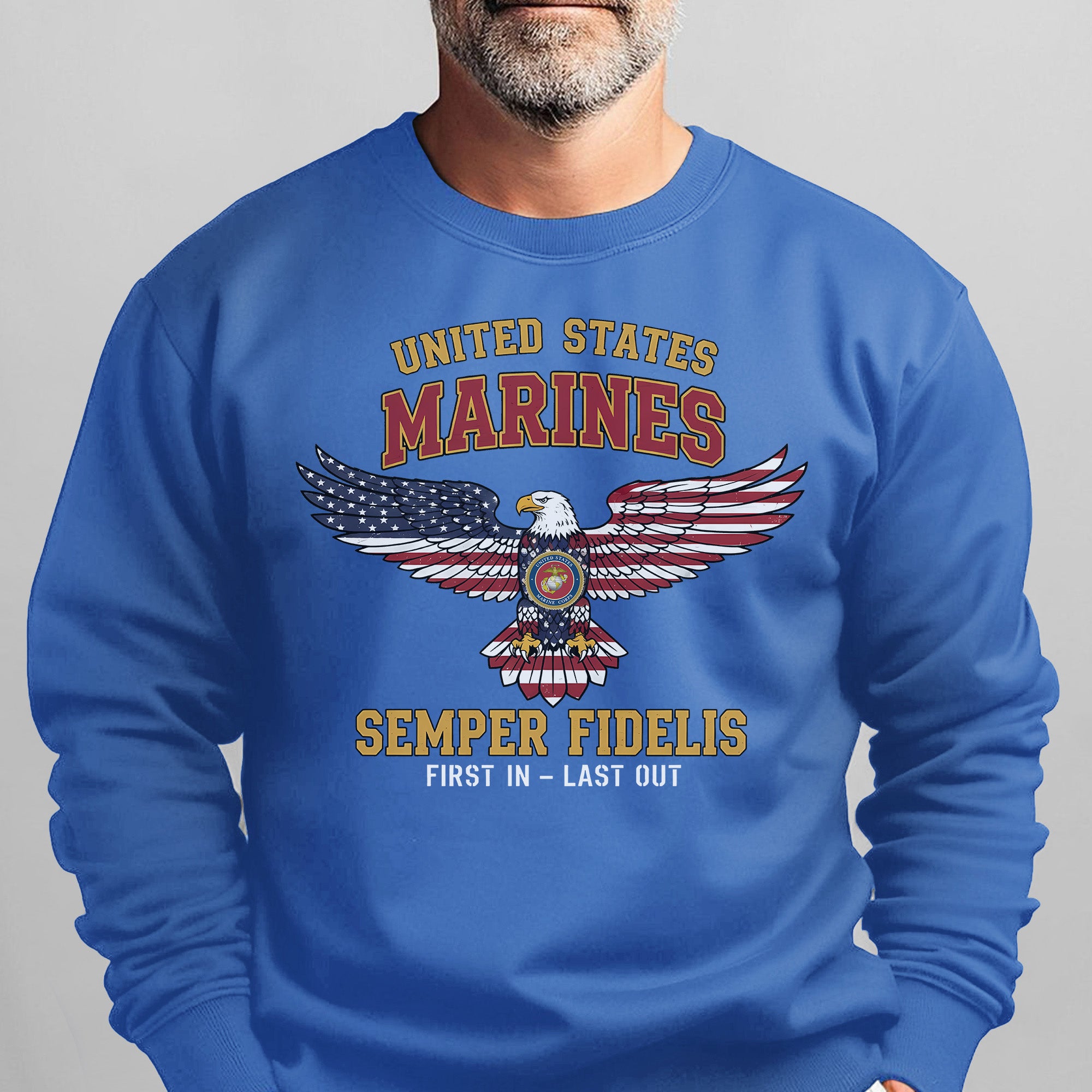 United States Marines Semper Fidelis Sweatshirt