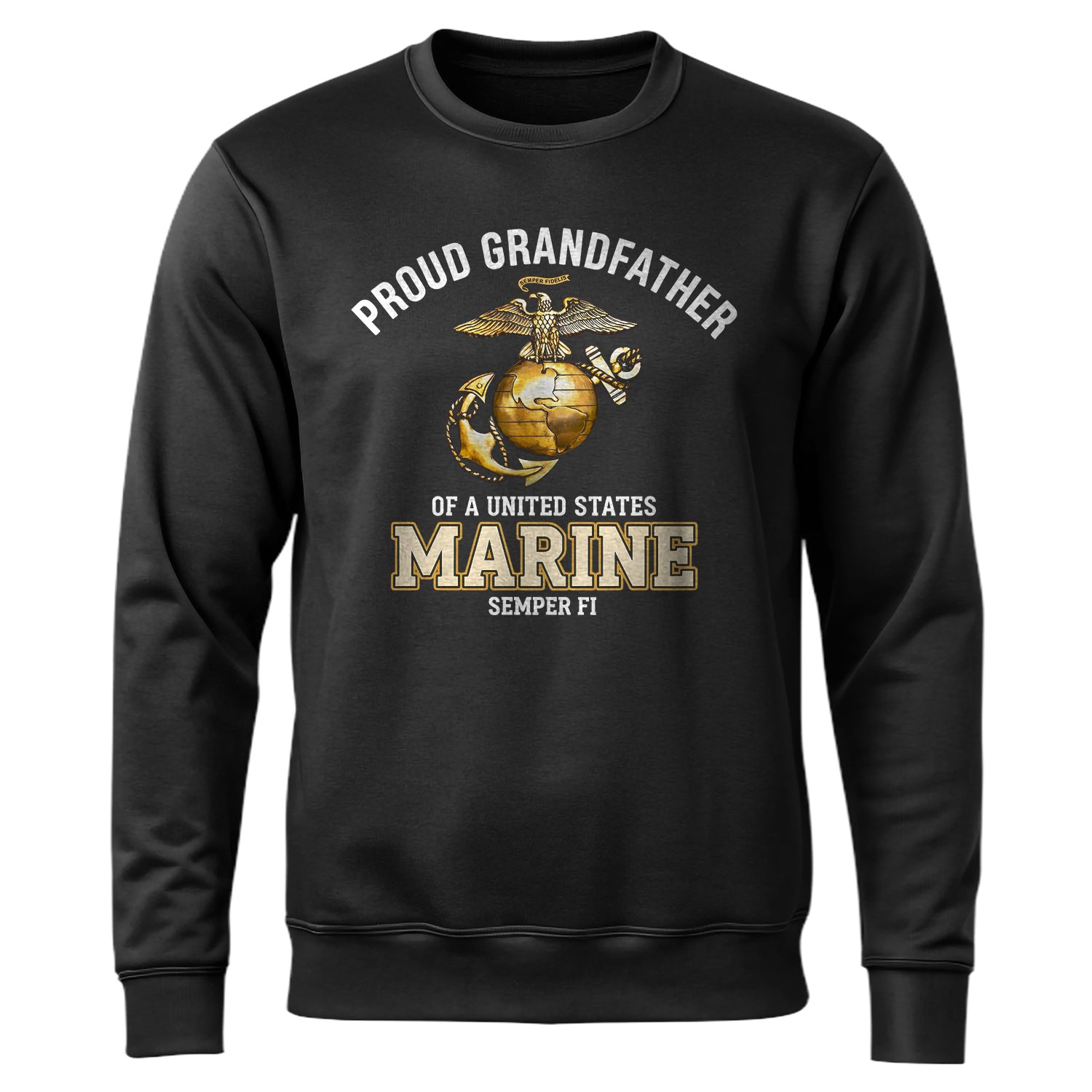 Proud Grandfather of a United States Sweatshirt