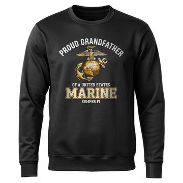 Proud Grandfather of a United States Sweatshirt