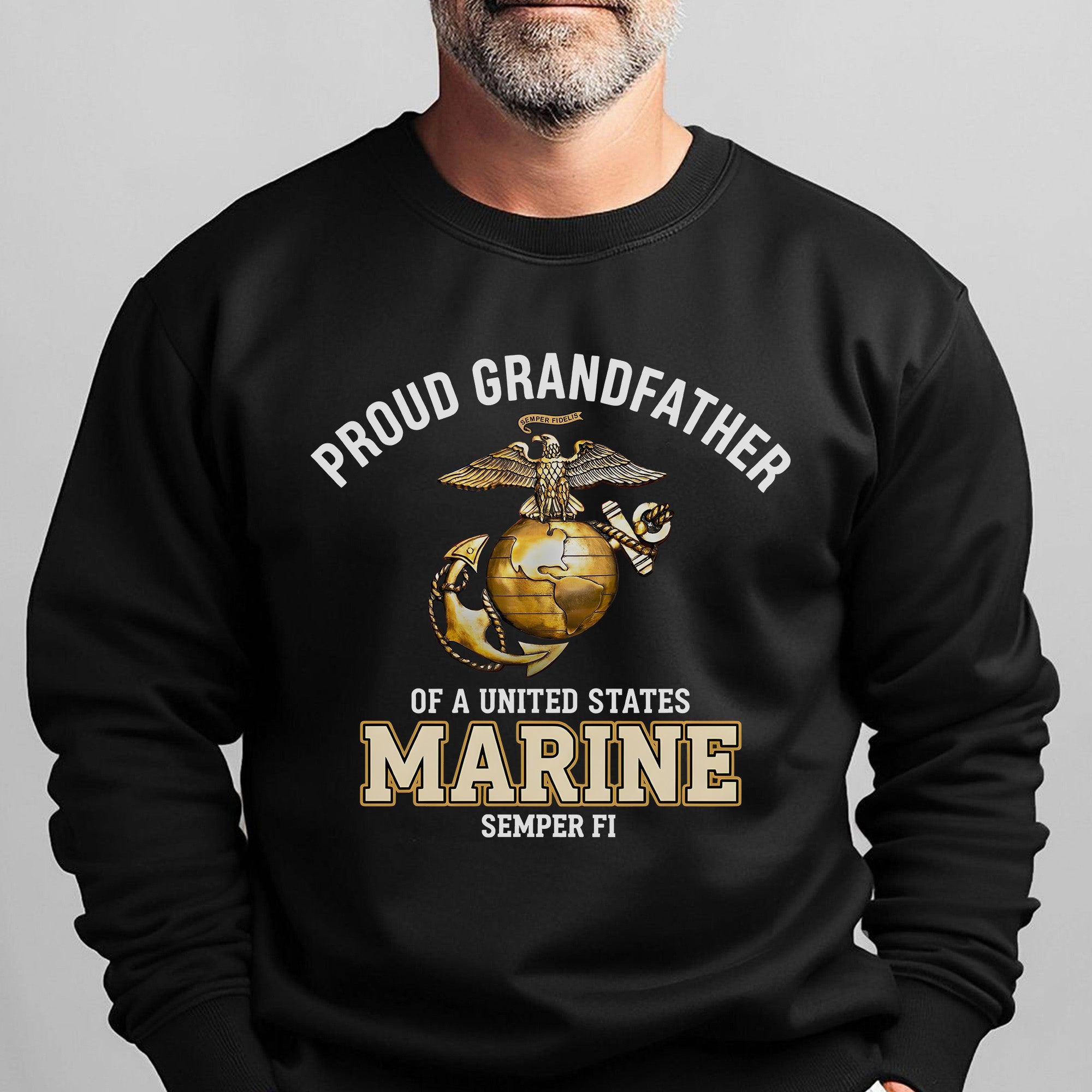 Proud Grandfather of a United States Sweatshirt