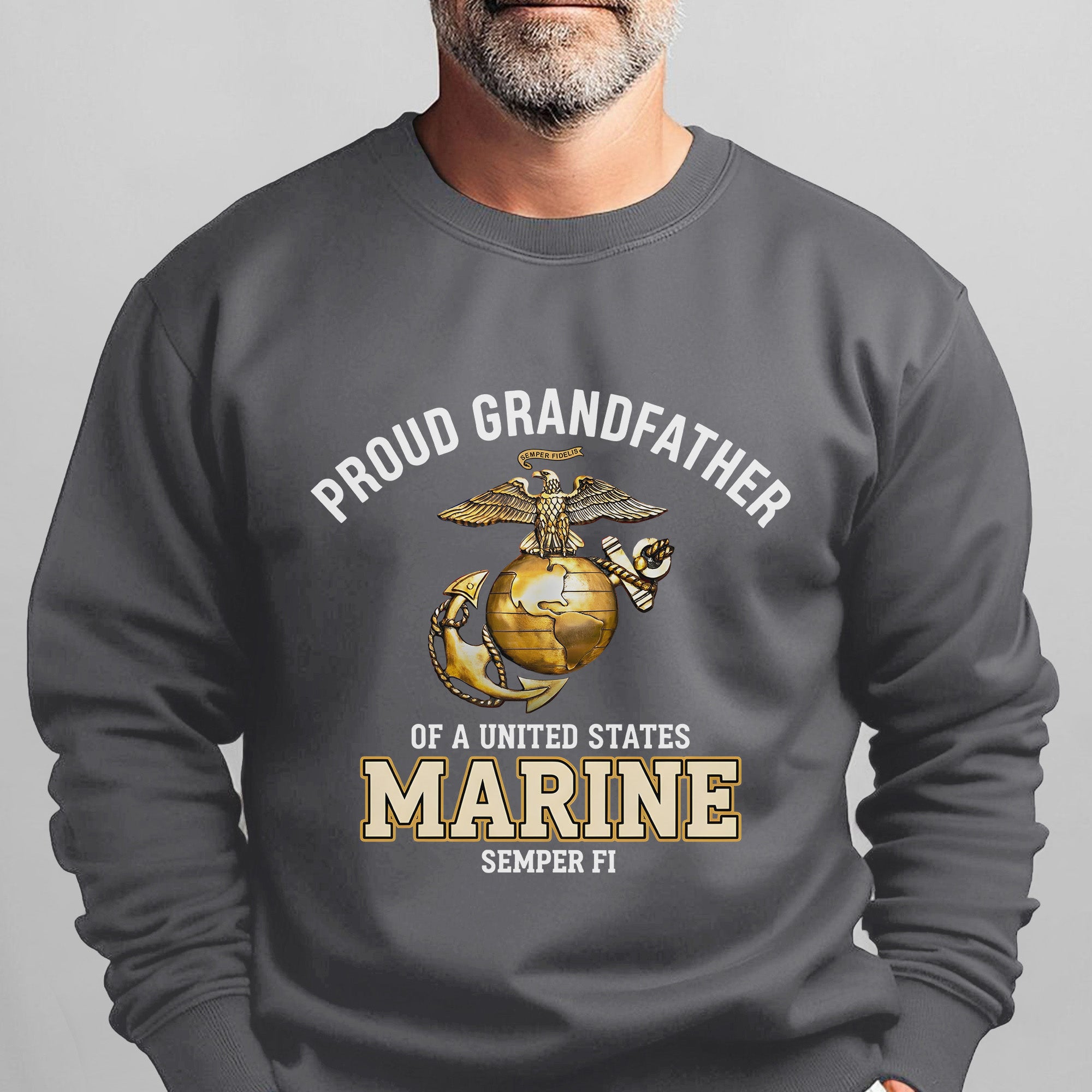 Proud Grandfather of a United States Sweatshirt