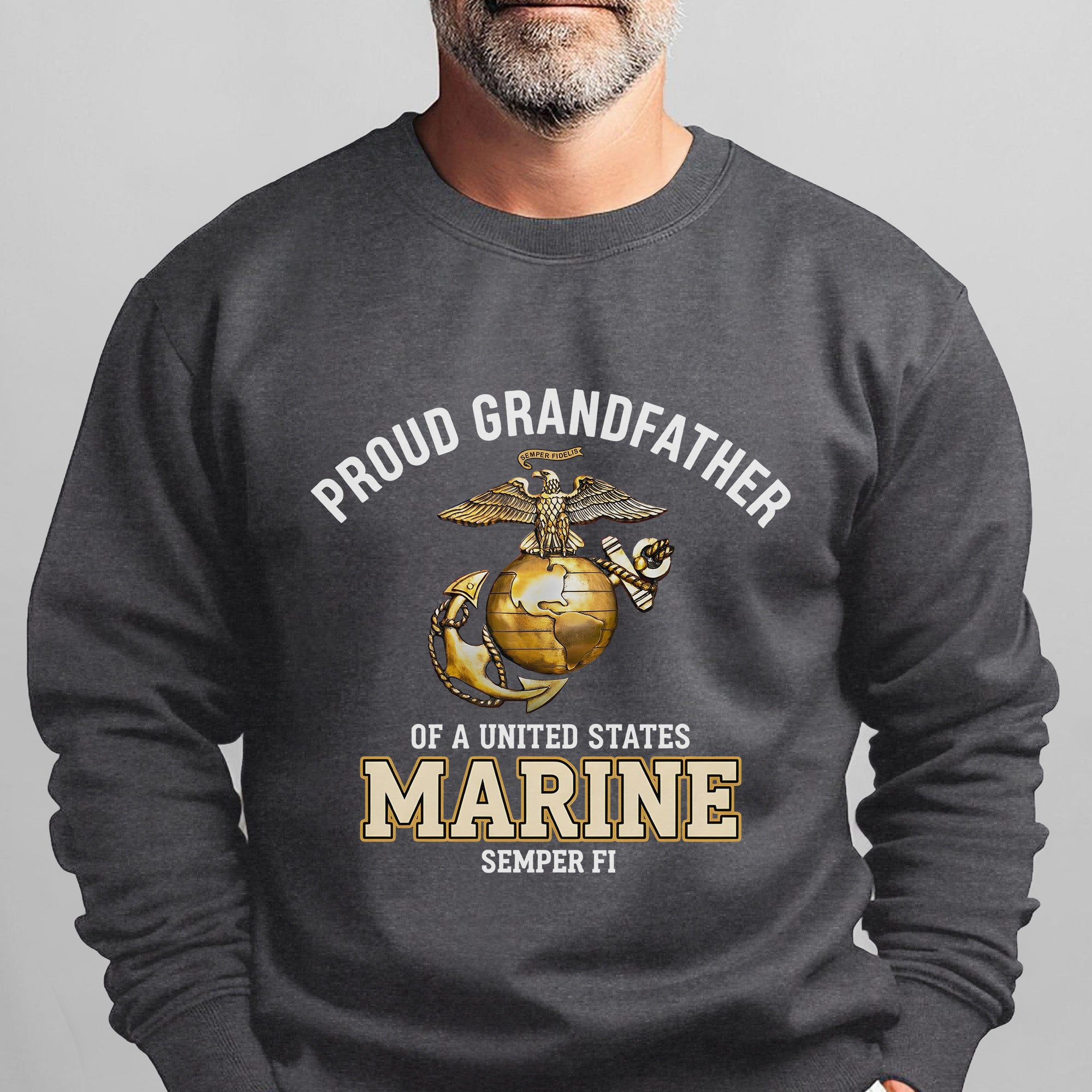Proud Grandfather of a United States Sweatshirt