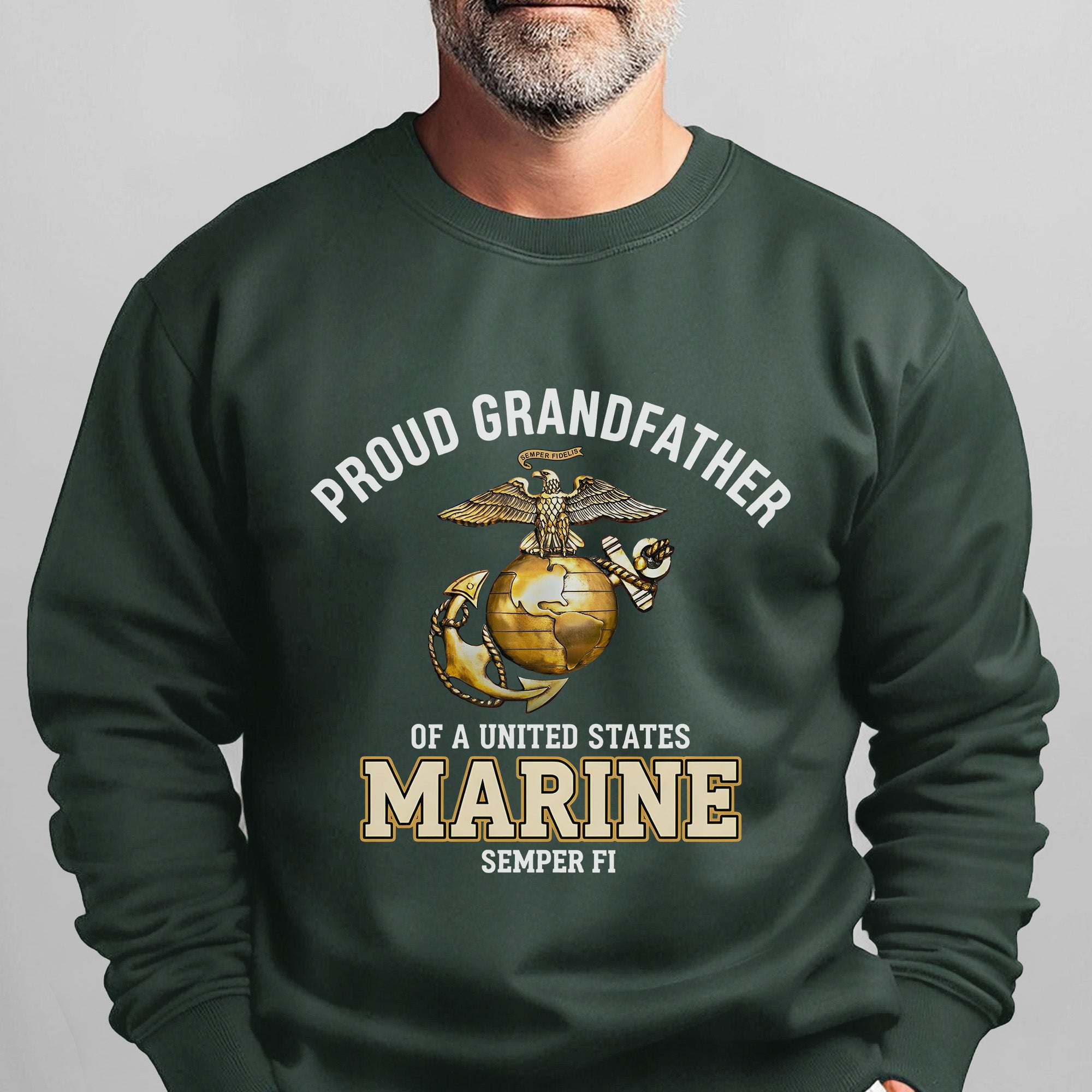 Proud Grandfather of a United States Sweatshirt