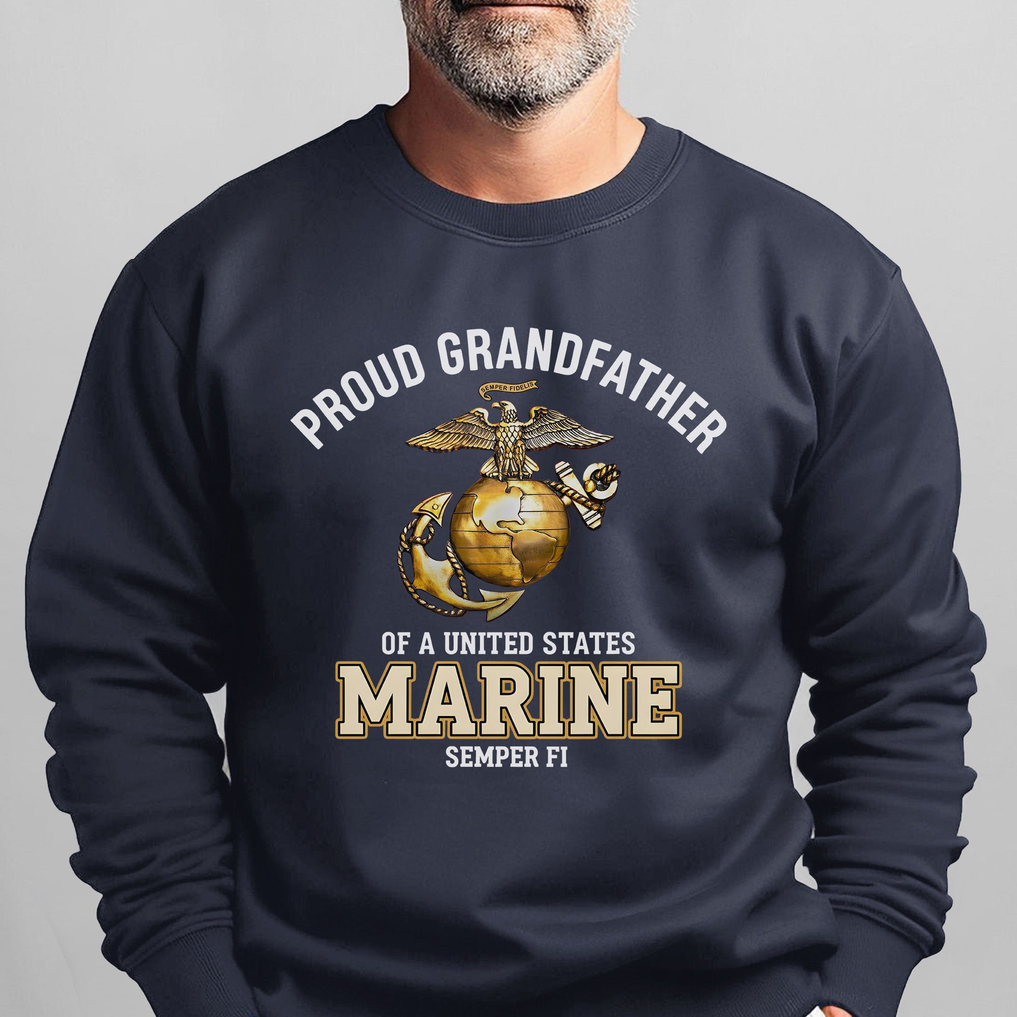 Proud Grandfather of a United States Sweatshirt