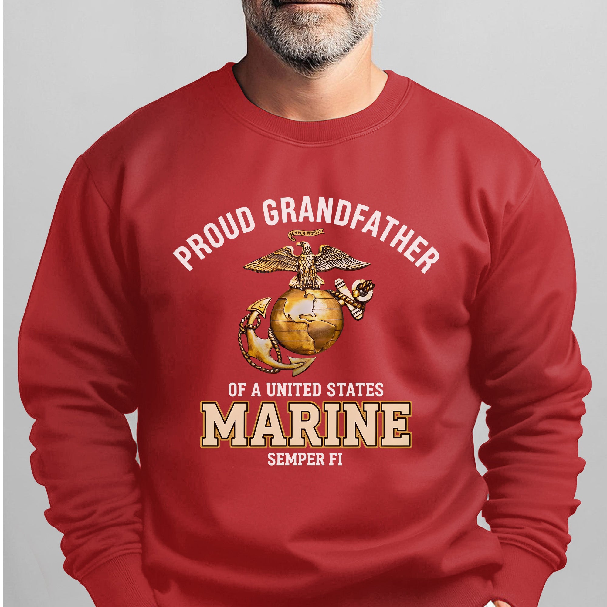 Proud Grandfather of a United States Sweatshirt