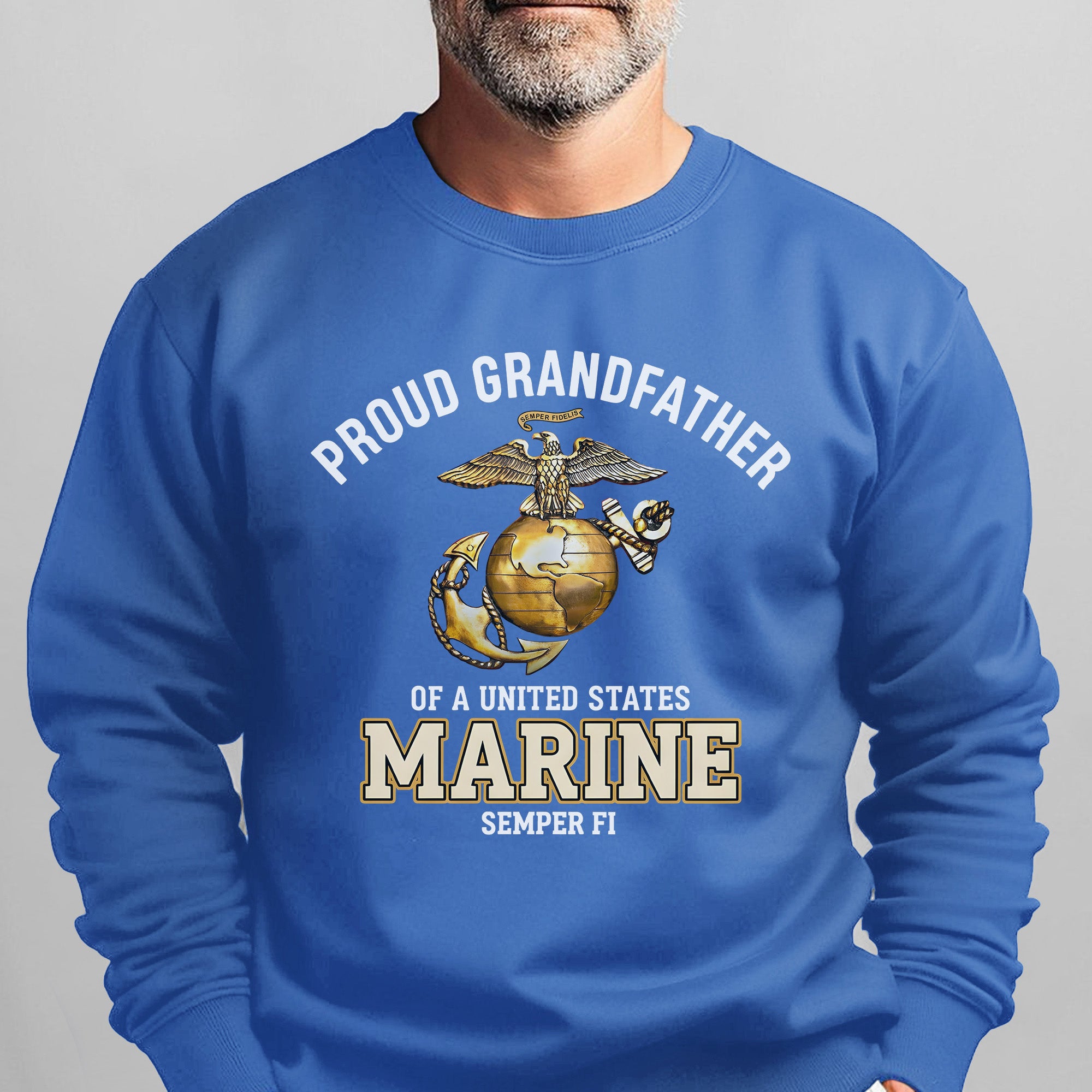 Proud Grandfather of a United States Sweatshirt