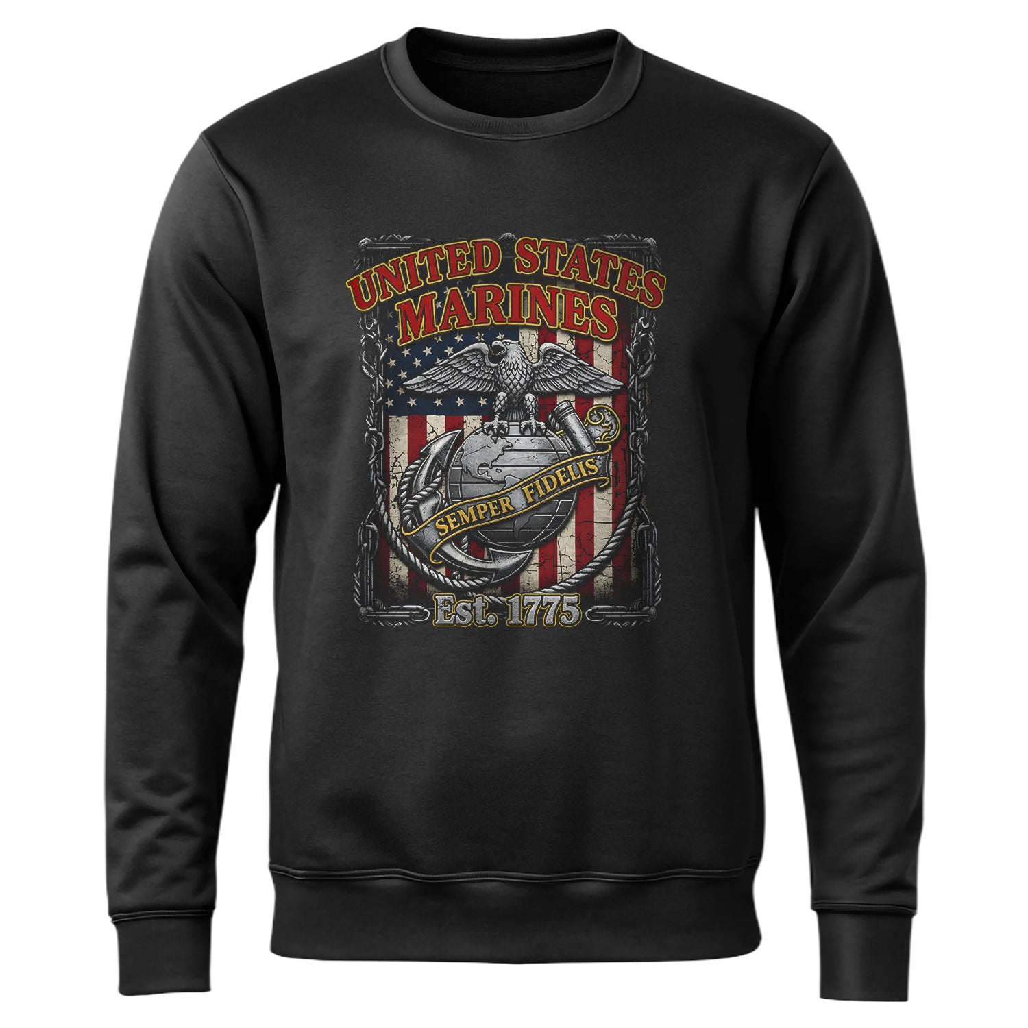 United States Marines Semper Fidelis Sweatshirt