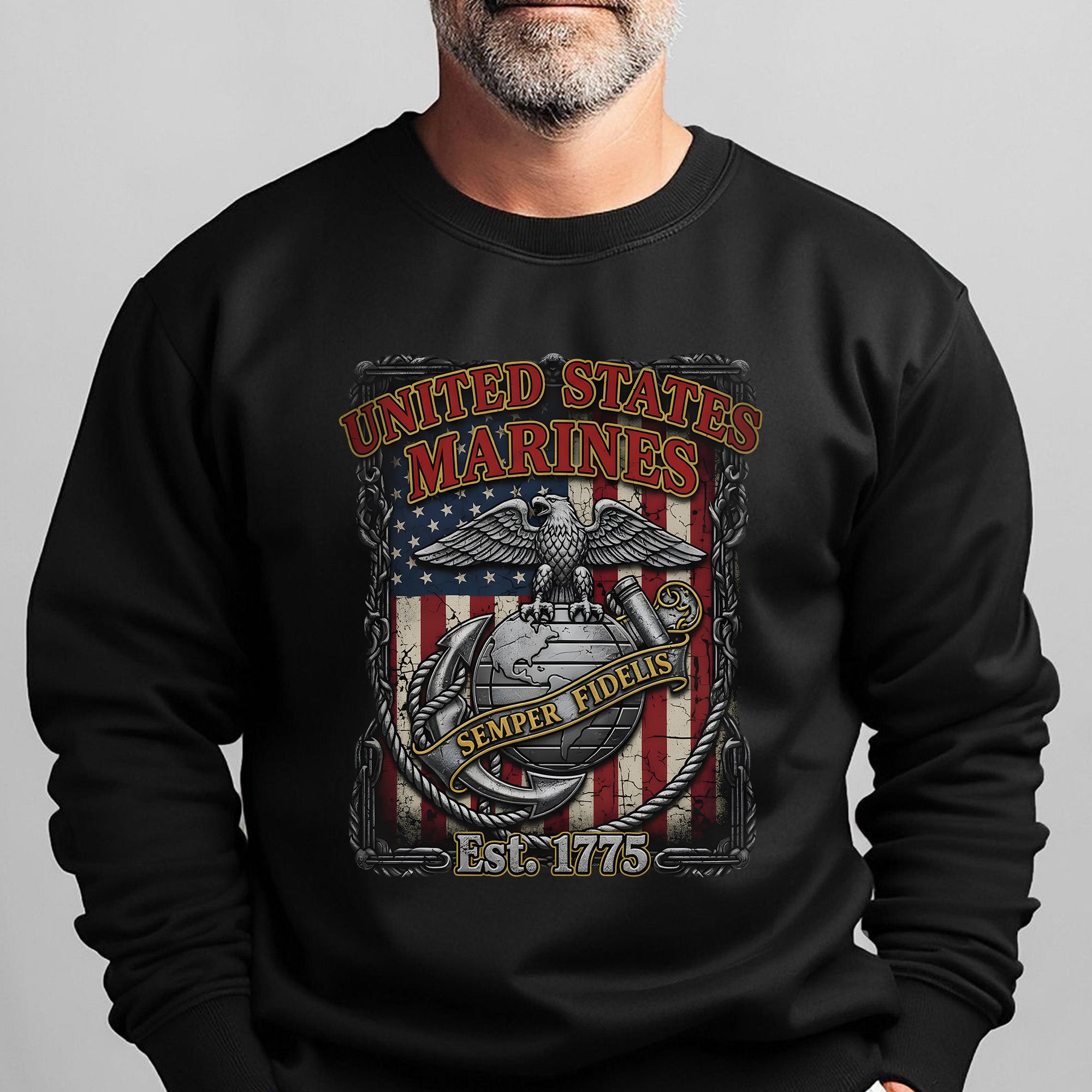 United States Marines Semper Fidelis Sweatshirt