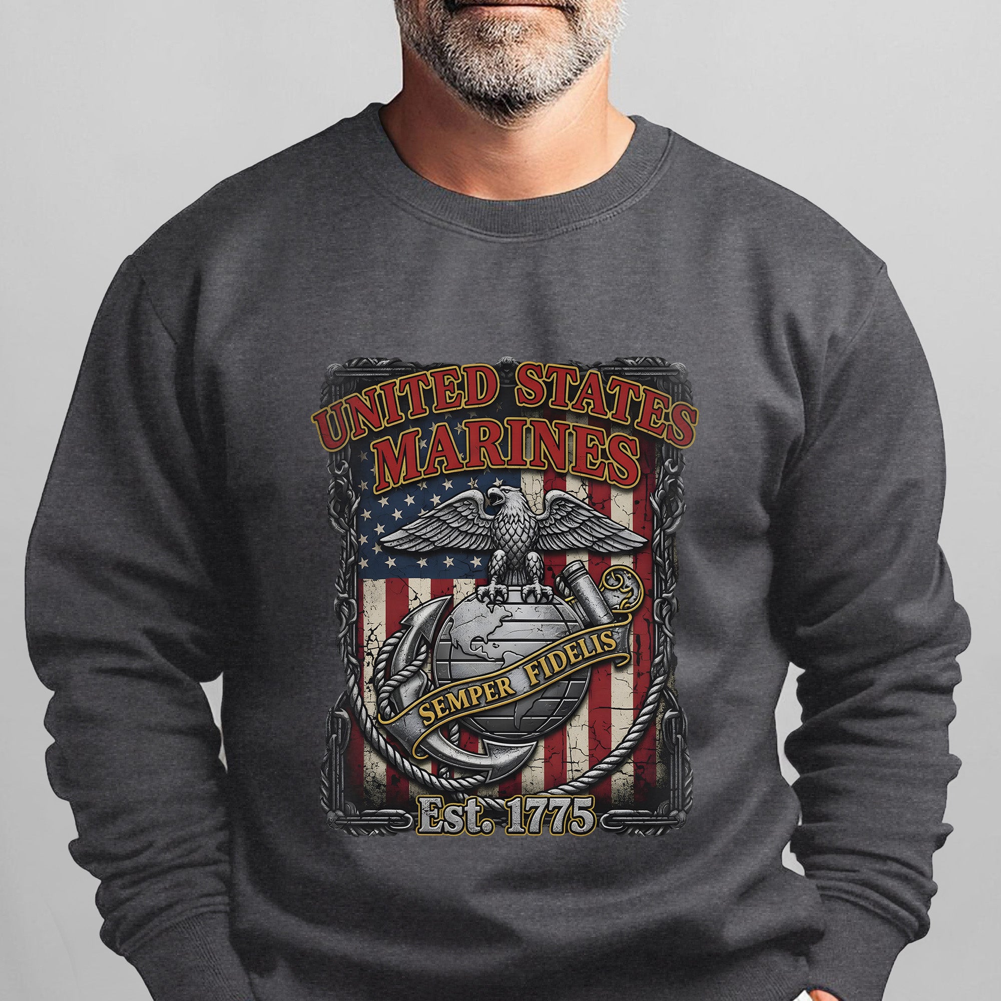United States Marines Semper Fidelis Sweatshirt